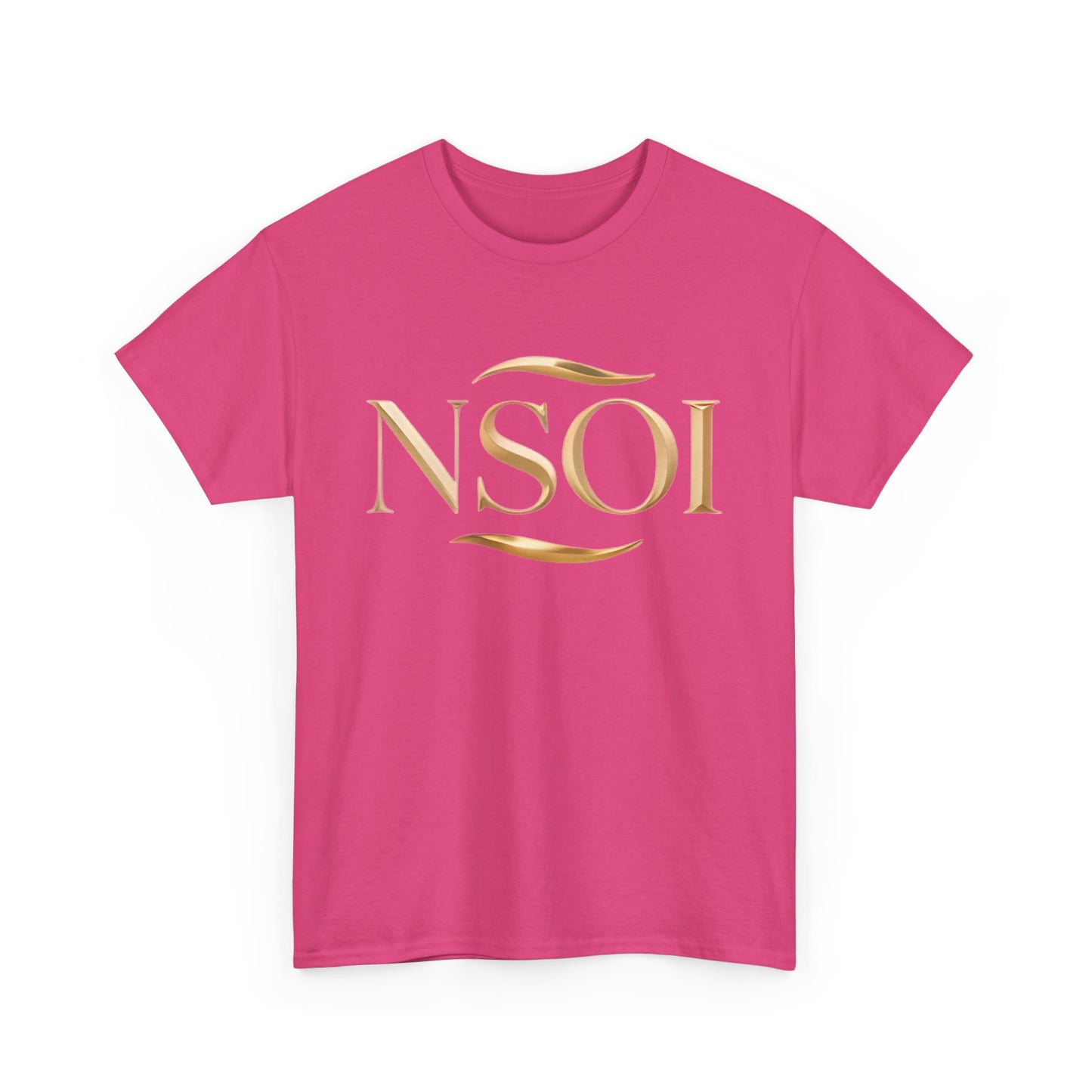 Stylish NSOI Unisex Heavy Cotton Tee for Casual Wear, Comfortable Everyday T-Shirt, Trendy Gift for Friends, Graphic Tee, Fashion Statement