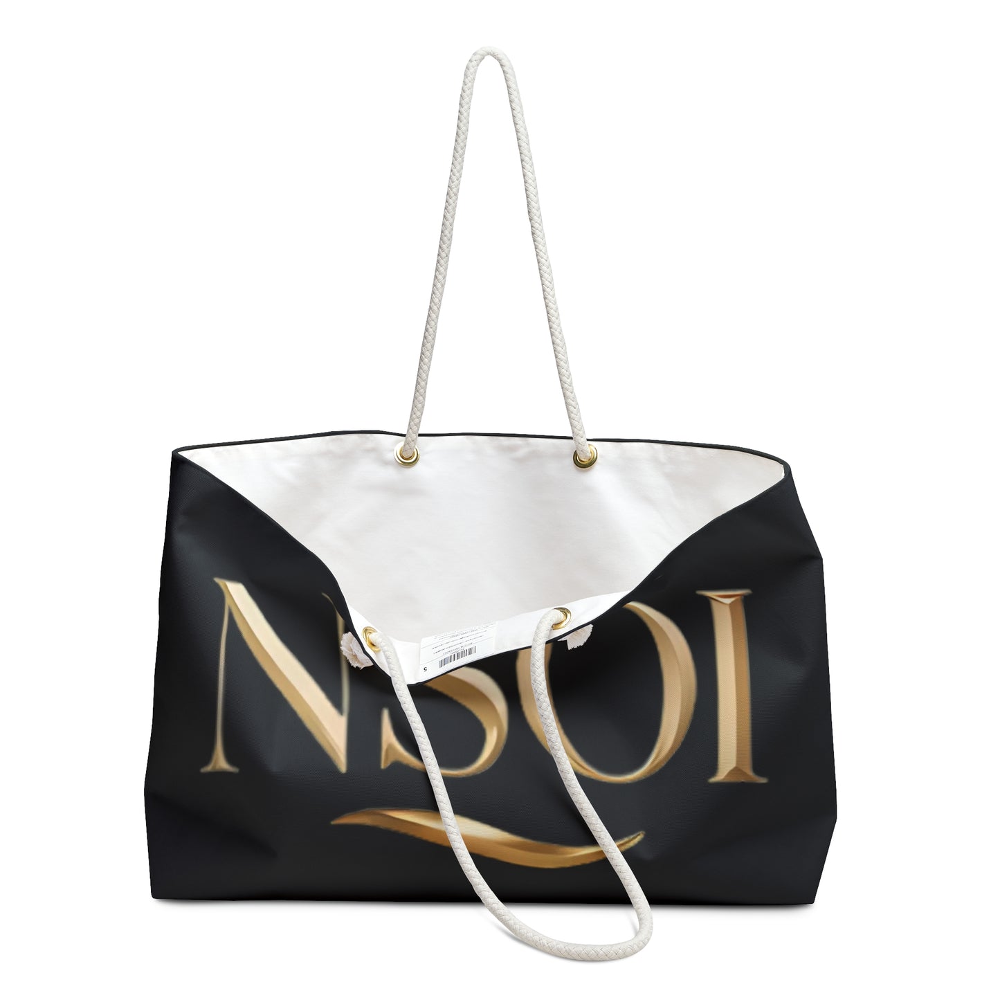 Luxury NSOI Weekender Bag, Travel Tote, Gym Bag, Overnight Bag, Stylish Luggage for Getaways, Gift for Travelers