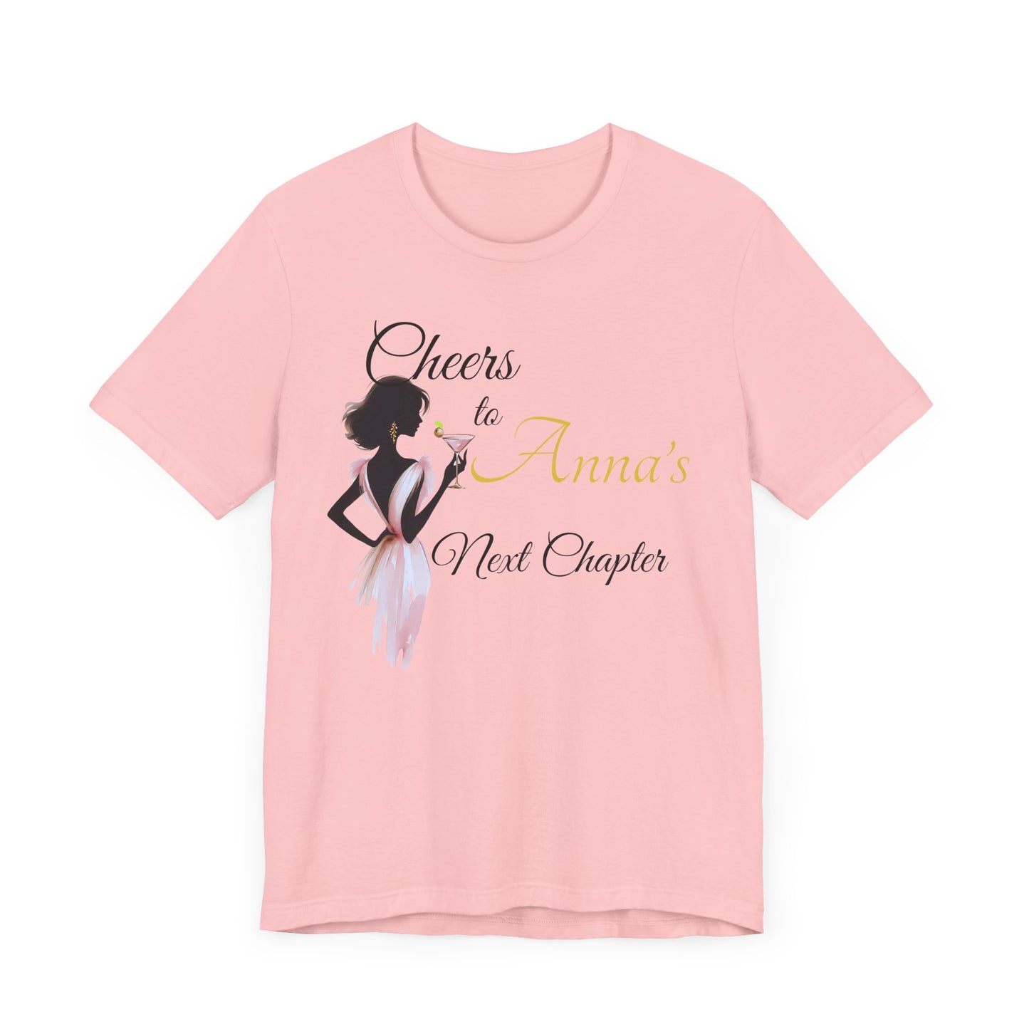 Bachelorette Party Tee - Cheers to Bride's New Chapter