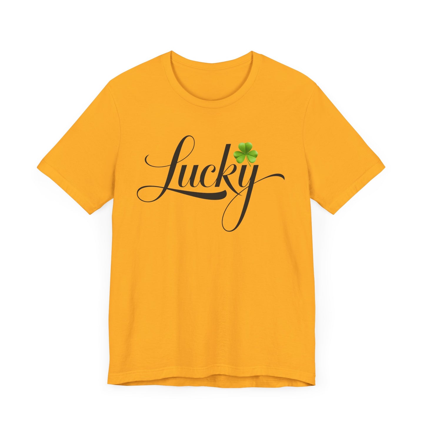 Lucky Clover Tee, St. Patrick's Day Shirt, Unisex T-Shirt, Shamrock Leaf Top, Irish Luck Apparel