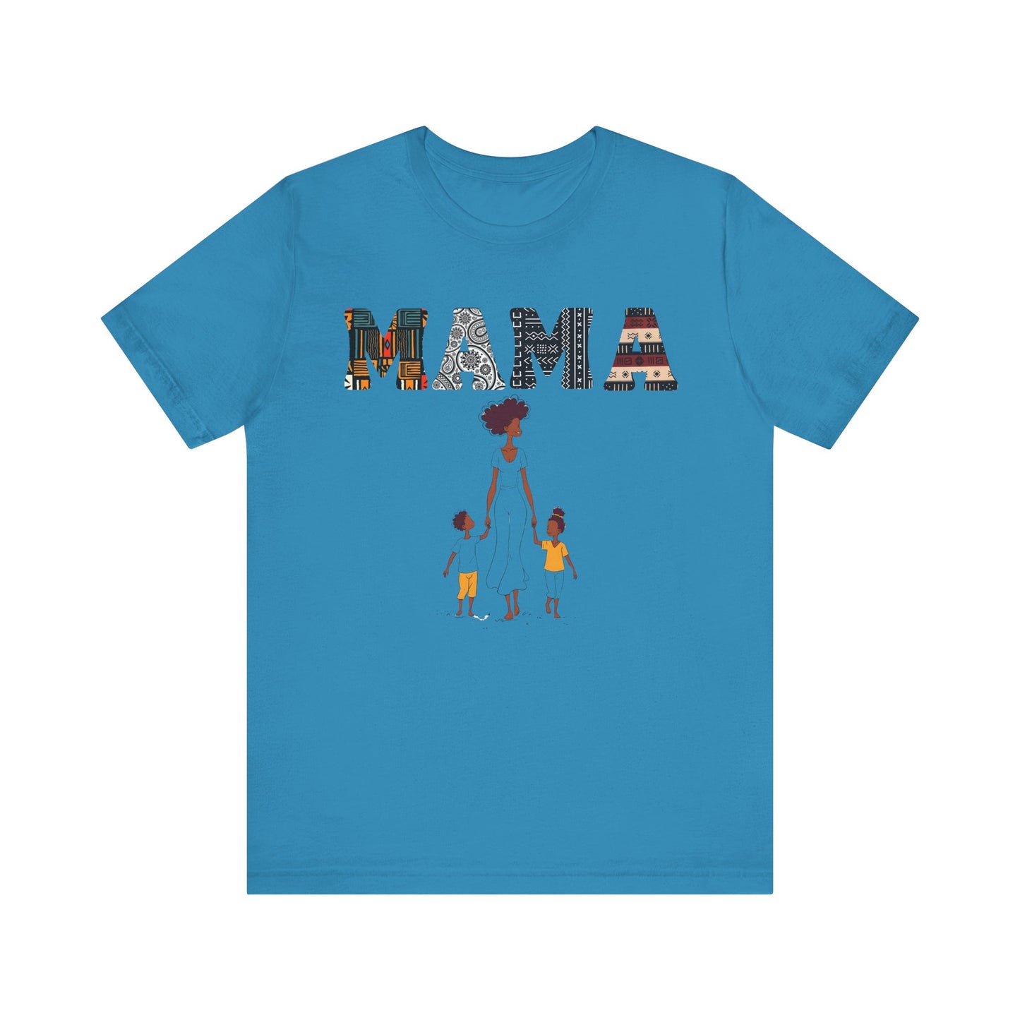 Afrocentric Mama N Me T-Shirt - Motherhood, Culture Unisex Tee, African American Mom Shirt, Matching Mommy & Me Outfit, Mother's Day Gift,