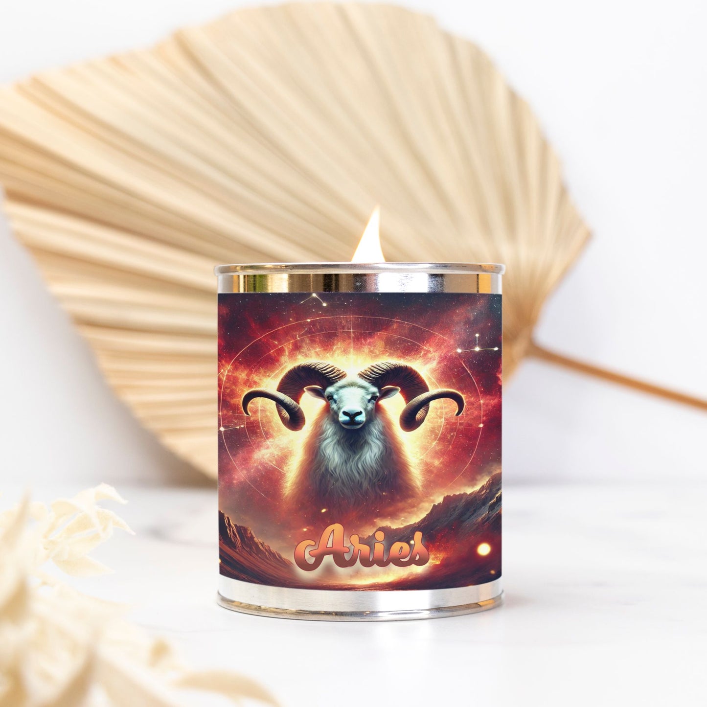 Zodiac - Aries - Candle Paint Can (Hand Poured 16 oz.)
