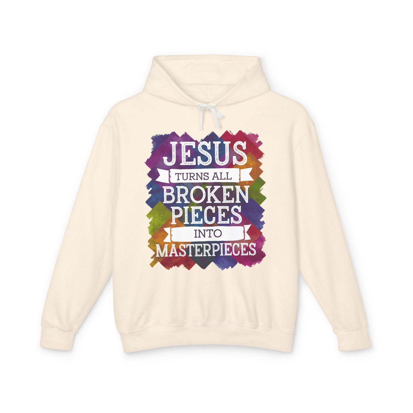 Christian Hoodie, Religious Sweatshirt, Inspirational Christian Clothing, Jesus Masterpiece Hoodie, Faith-Based Apparel