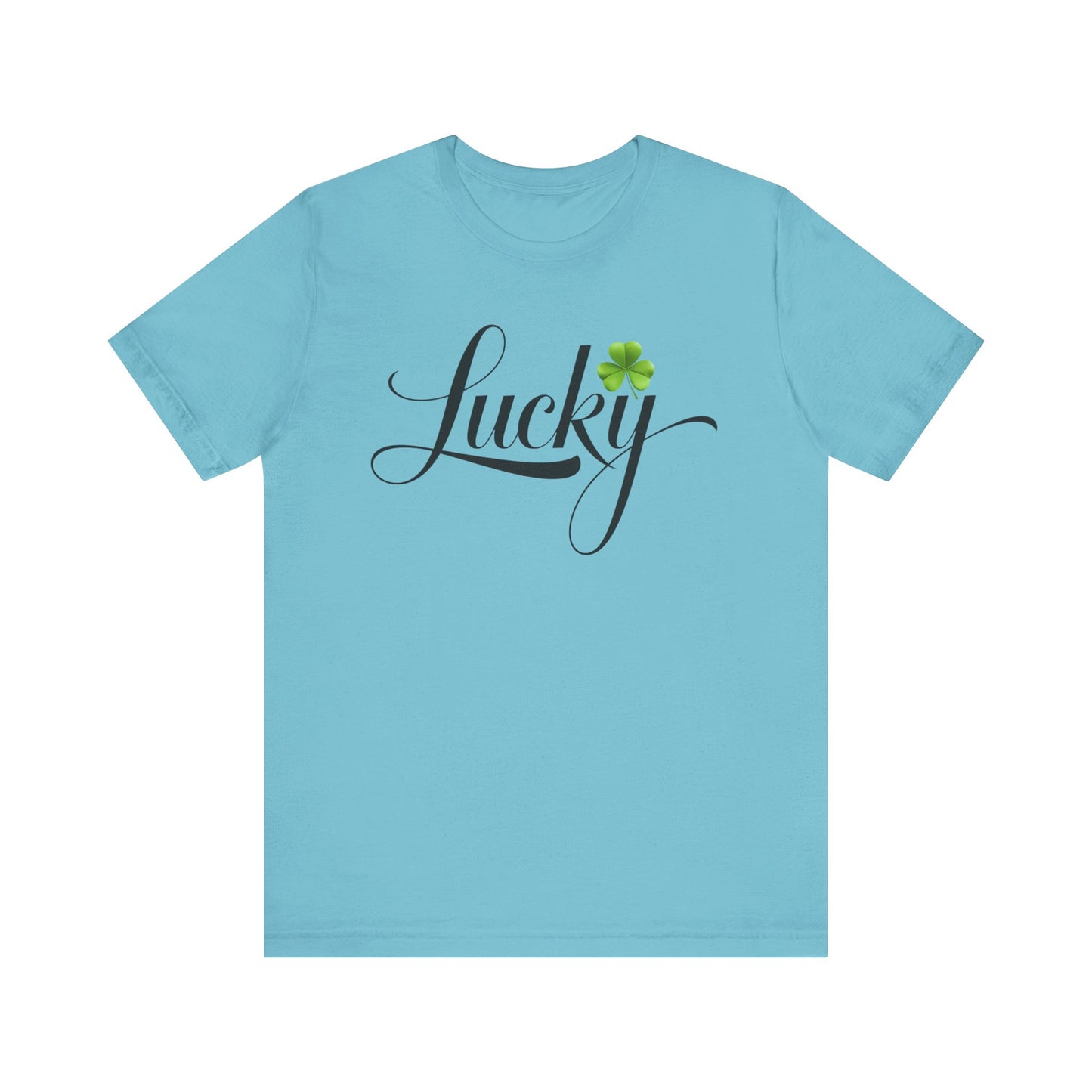 Lucky Clover Tee, St. Patrick's Day Shirt, Unisex T-Shirt, Shamrock Leaf Top, Irish Luck Apparel