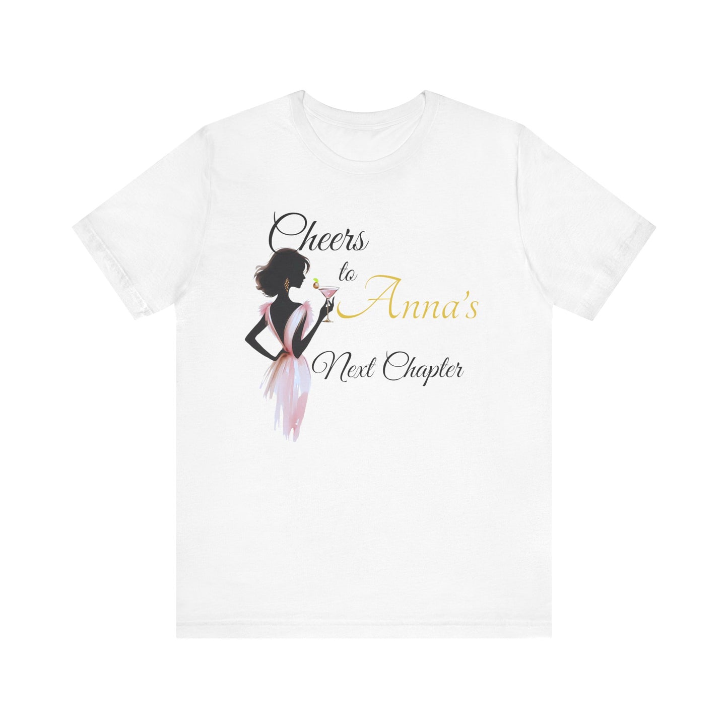Bachelorette Party Tee - Cheers to Bride's New Chapter