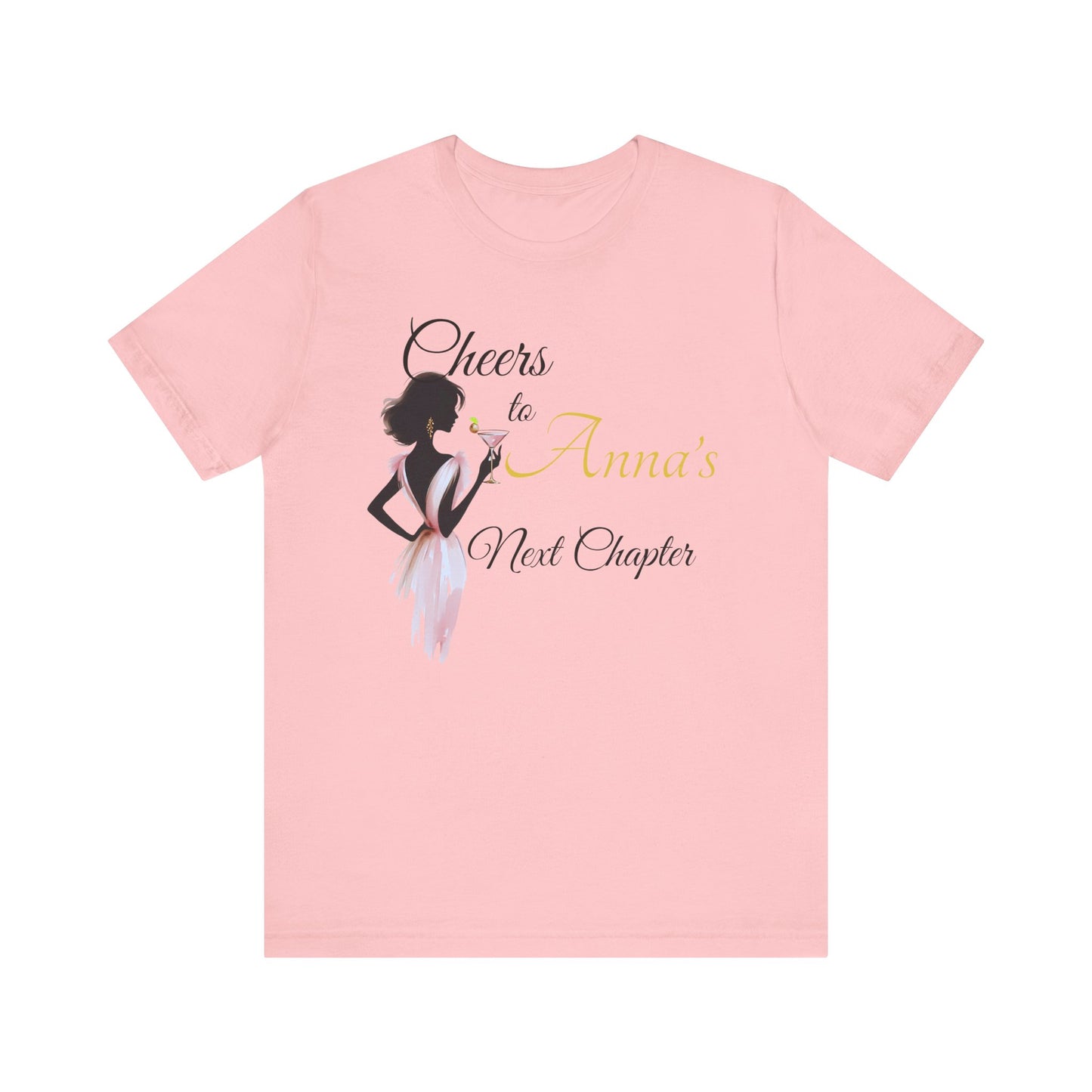 Bachelorette Party Tee - Cheers to Bride's New Chapter