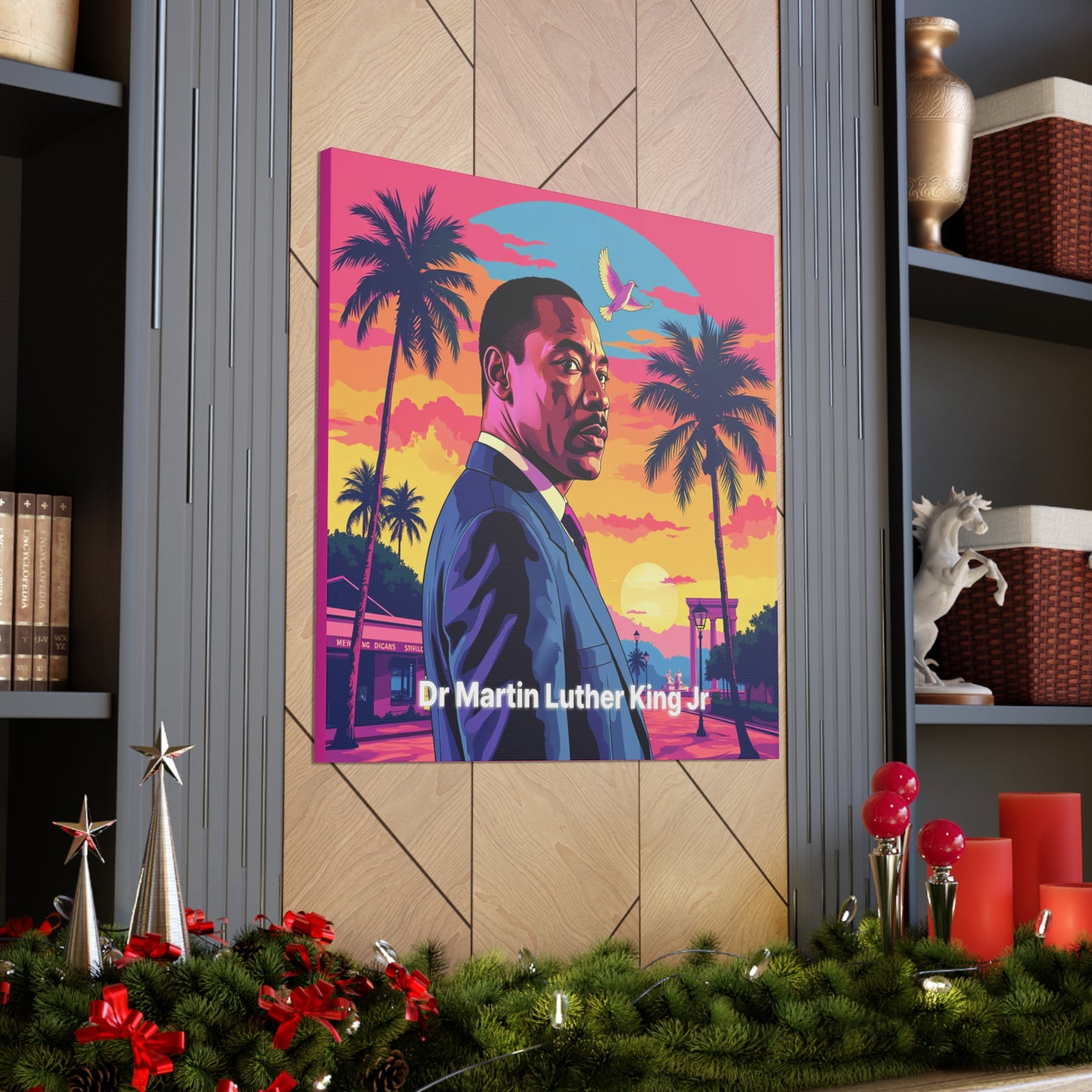 Canvas Art - Dr Martin Luther King Jr Gallery Wrap