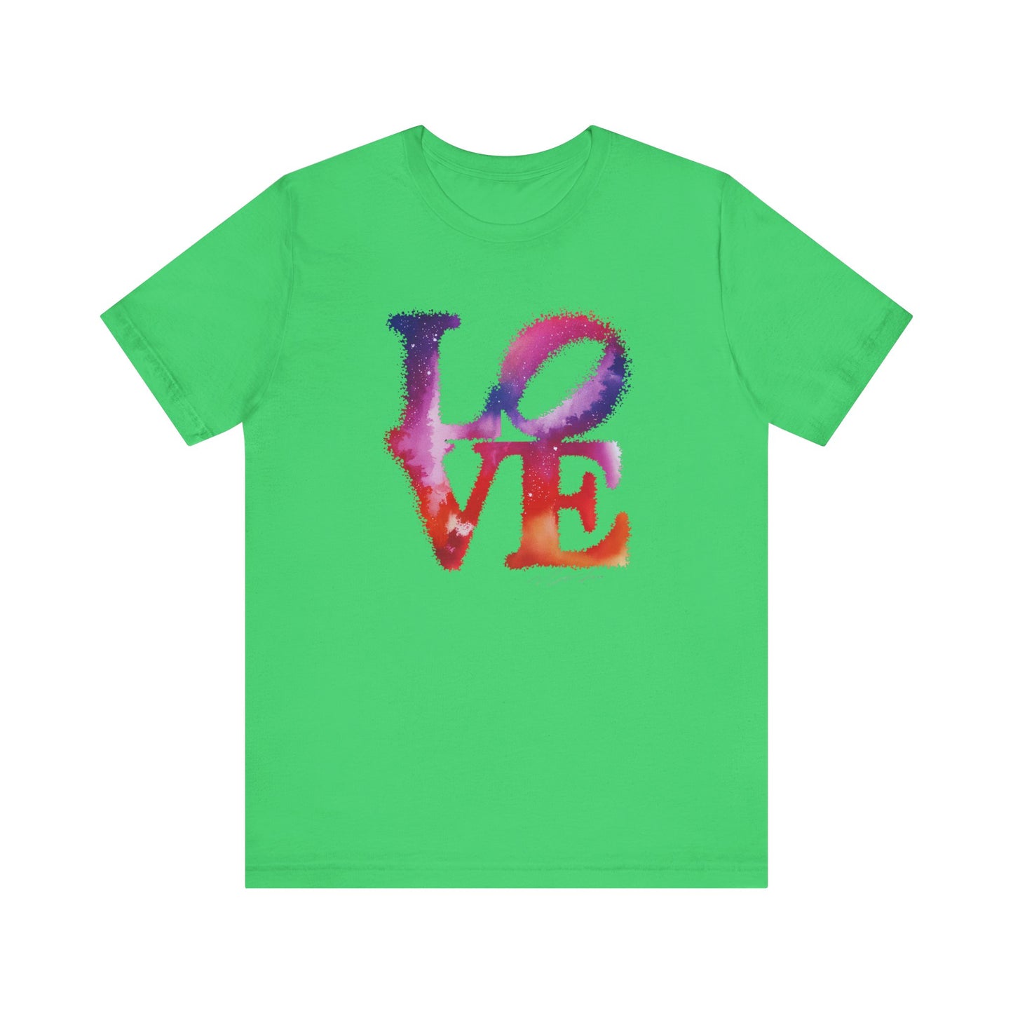 LOVE Unisex Jersey Short Sleeve Tee