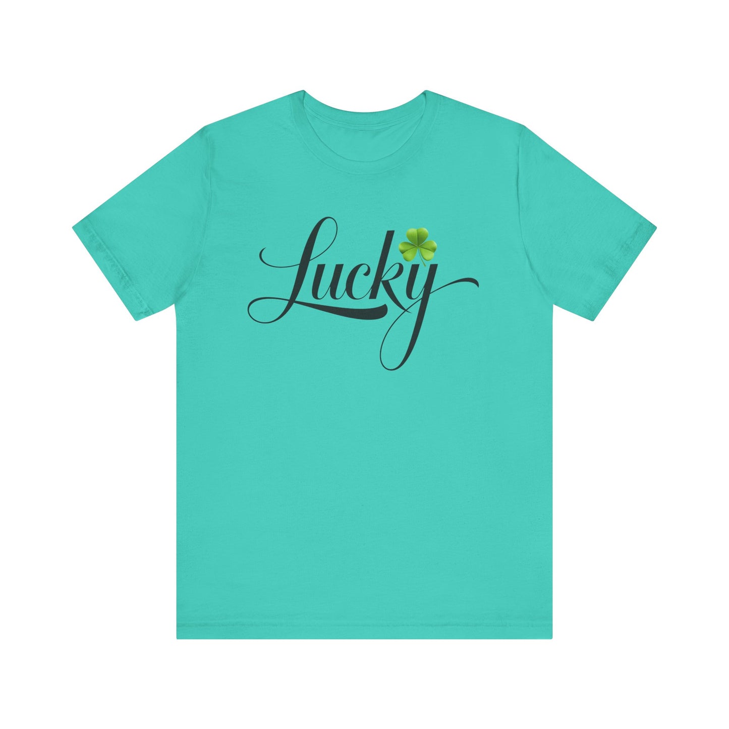 Lucky Clover Tee, St. Patrick's Day Shirt, Unisex T-Shirt, Shamrock Leaf Top, Irish Luck Apparel