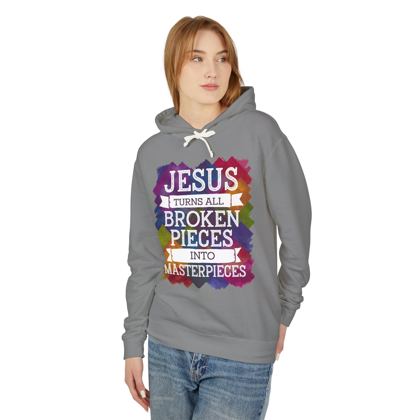 Christian Hoodie, Religious Sweatshirt, Inspirational Christian Clothing, Jesus Masterpiece Hoodie, Faith-Based Apparel