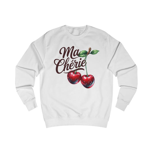 Ma Chérie Cherry Unisex Sweatshirt - Cute & Cozy Gift for Fruit Lovers