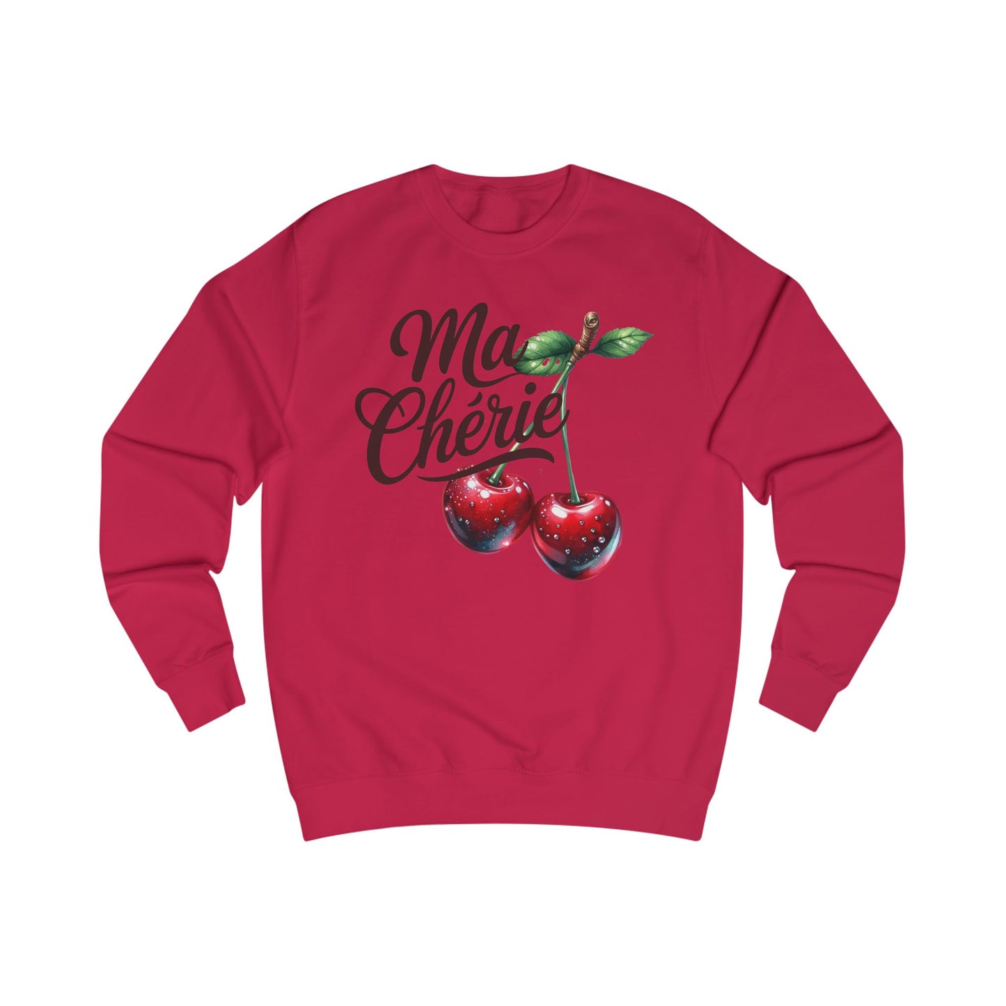 Ma Chérie Cherry Unisex Sweatshirt - Cute & Cozy Gift for Fruit Lovers