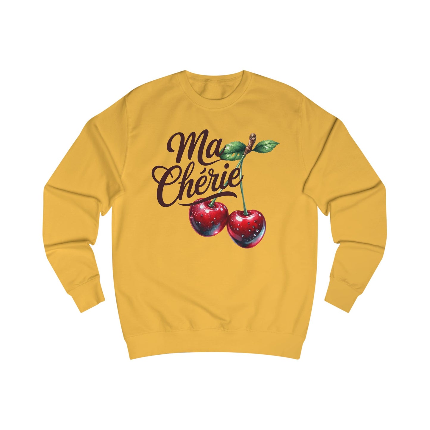 Ma Chérie Cherry Unisex Sweatshirt - Cute & Cozy Gift for Fruit Lovers