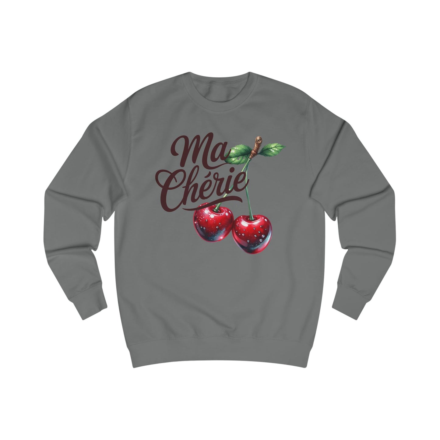 Ma Chérie Cherry Unisex Sweatshirt - Cute & Cozy Gift for Fruit Lovers