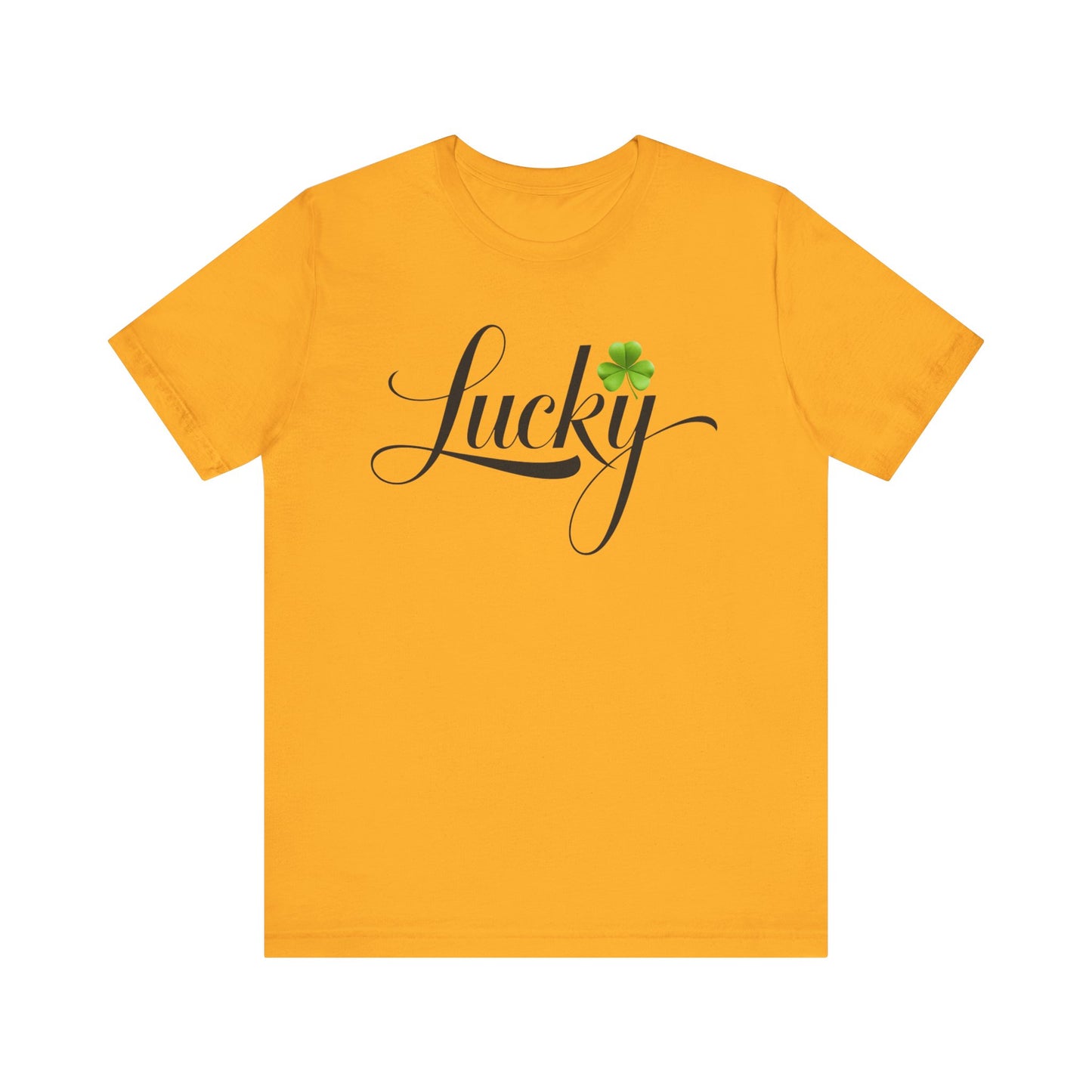 Lucky Clover Tee, St. Patrick's Day Shirt, Unisex T-Shirt, Shamrock Leaf Top, Irish Luck Apparel