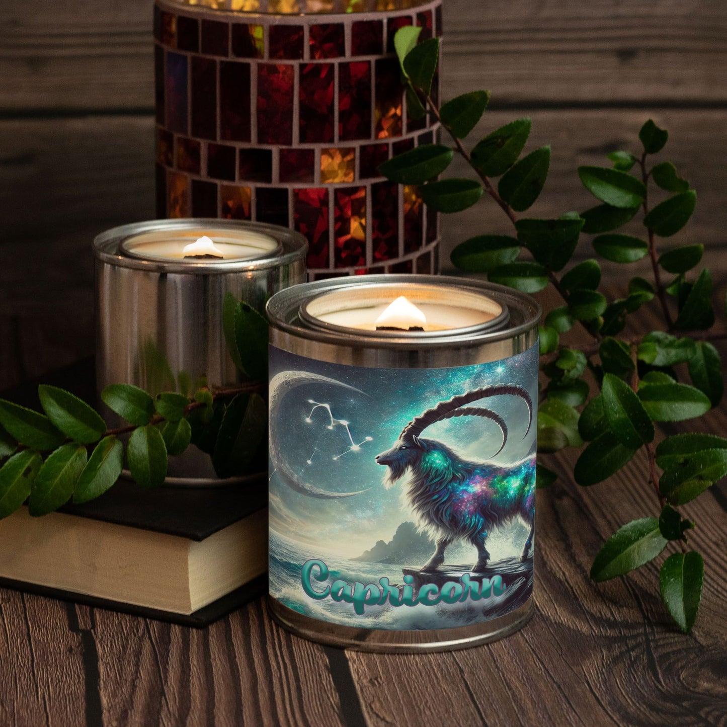 Zodiac - Capricorn - Candle Paint Can (Hand Poured 16 oz.)