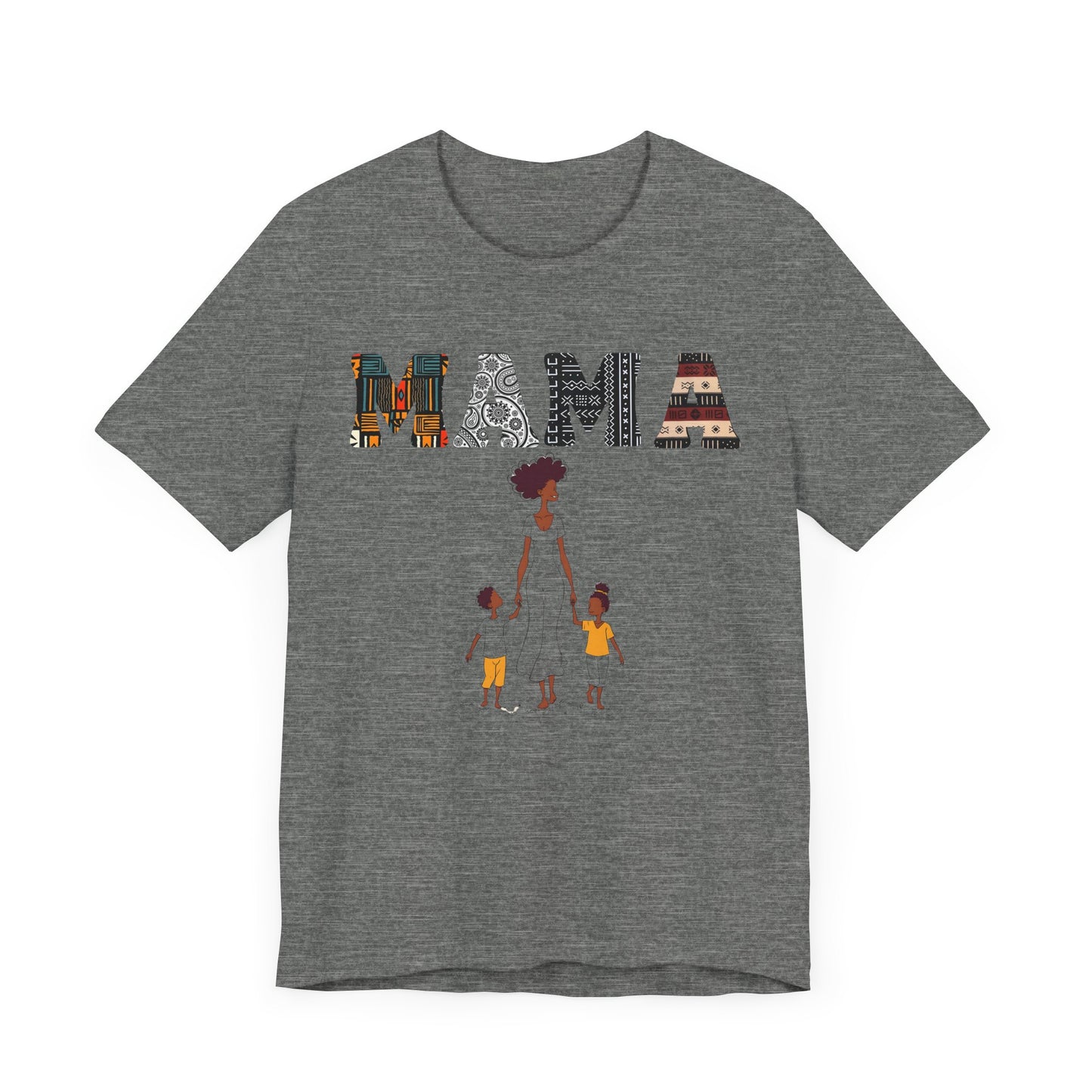 Afrocentric Mama N Me T-Shirt - Motherhood, Culture Unisex Tee, African American Mom Shirt, Matching Mommy & Me Outfit, Mother's Day Gift,