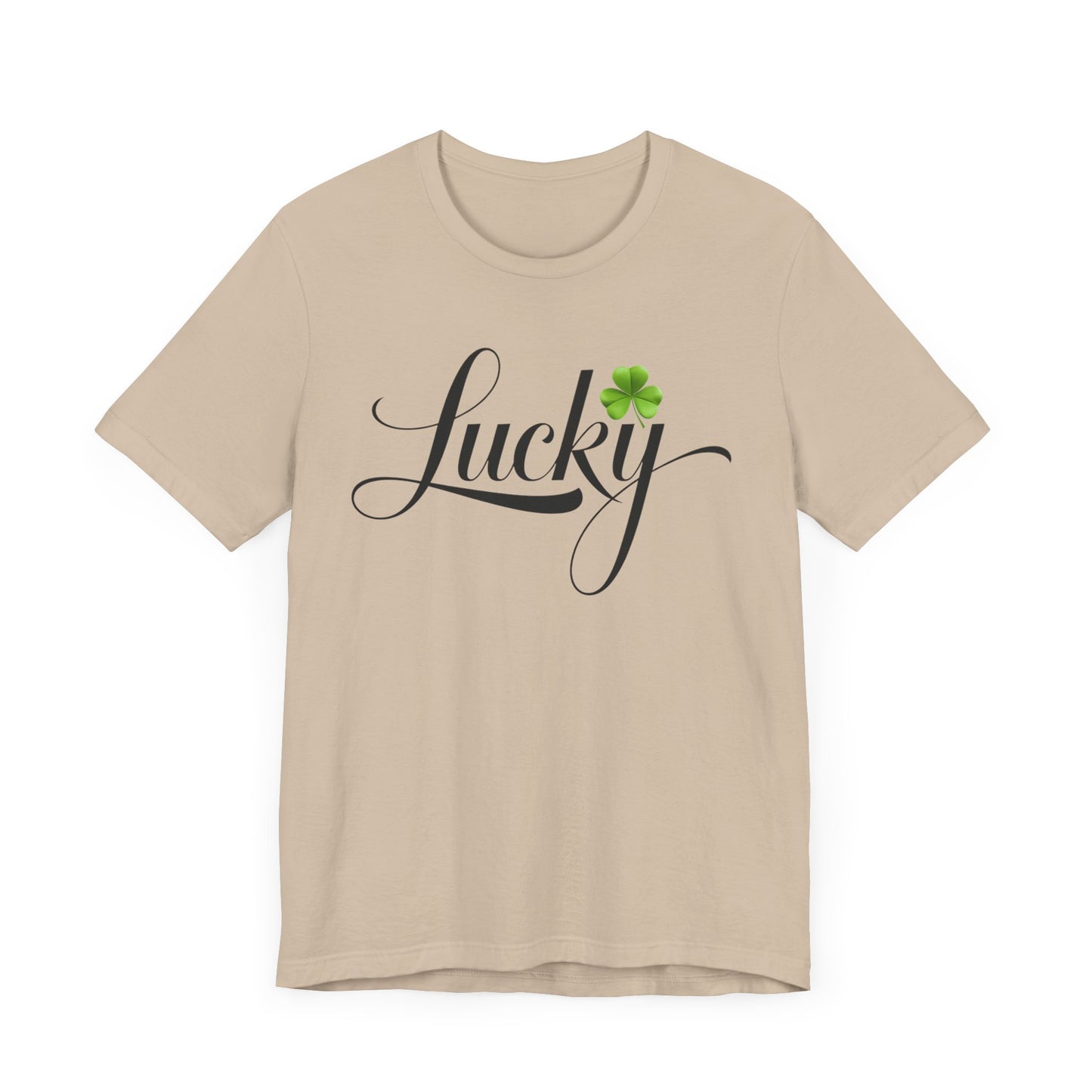 Lucky Clover Tee, St. Patrick's Day Shirt, Unisex T-Shirt, Shamrock Leaf Top, Irish Luck Apparel