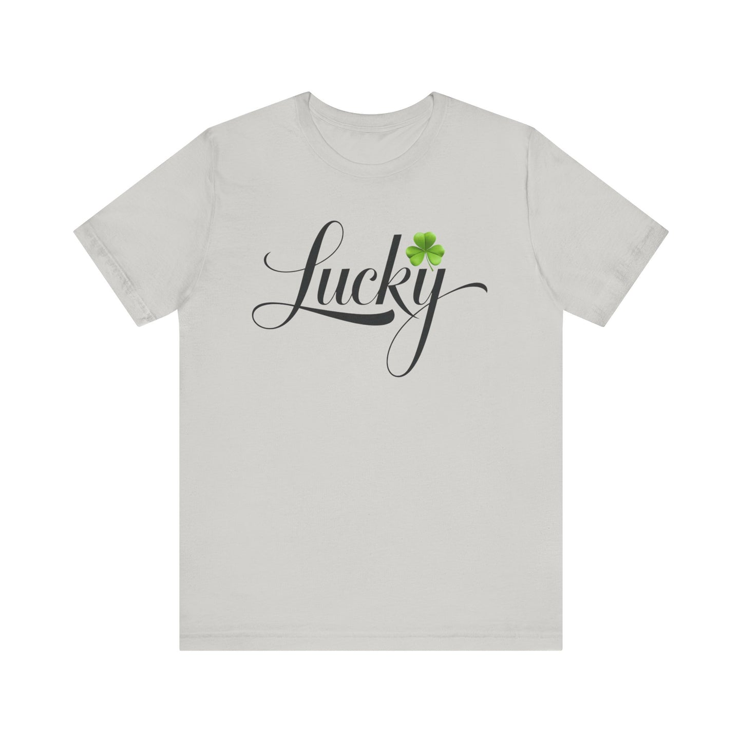 Lucky Clover Tee, St. Patrick's Day Shirt, Unisex T-Shirt, Shamrock Leaf Top, Irish Luck Apparel