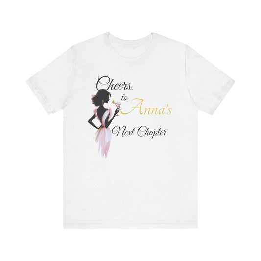 Bachelorette Party Tee - Cheers to Bride's New Chapter