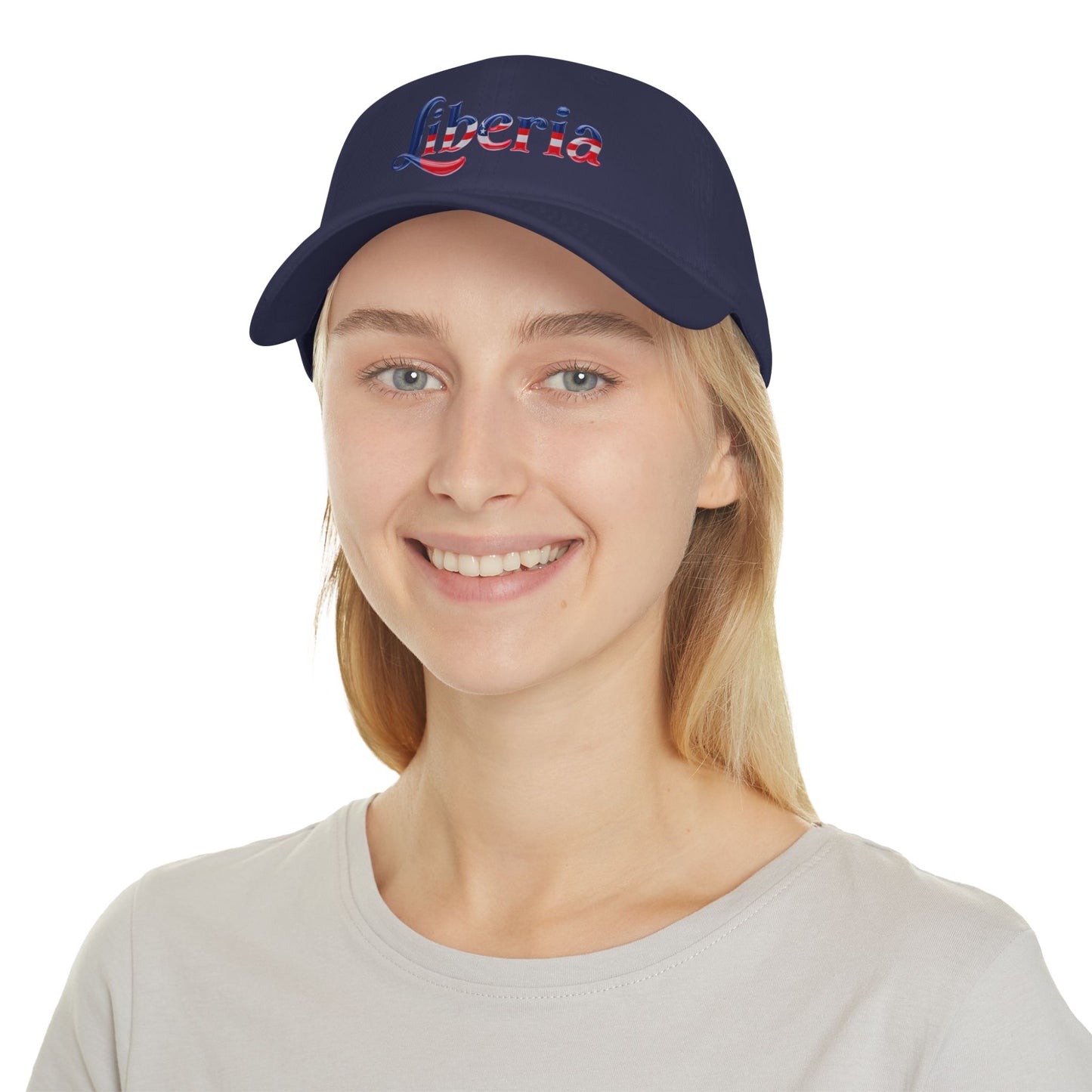 Liberia Low Profile Baseball Cap | Casual Wear, Summer Accessory, Sports Hat, Gift for Him, Travel Cap