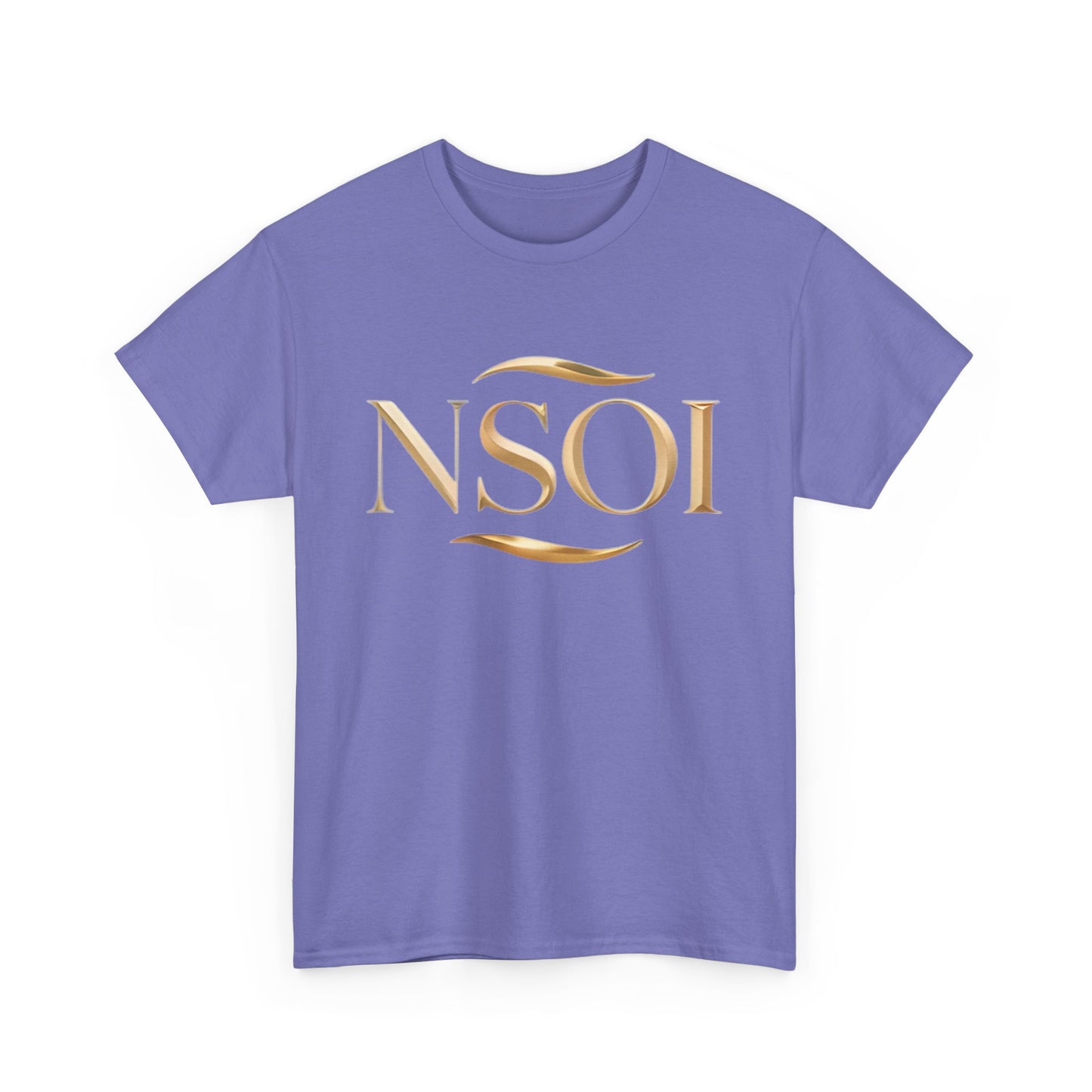 Stylish NSOI Unisex Heavy Cotton Tee for Casual Wear, Comfortable Everyday T-Shirt, Trendy Gift for Friends, Graphic Tee, Fashion Statement