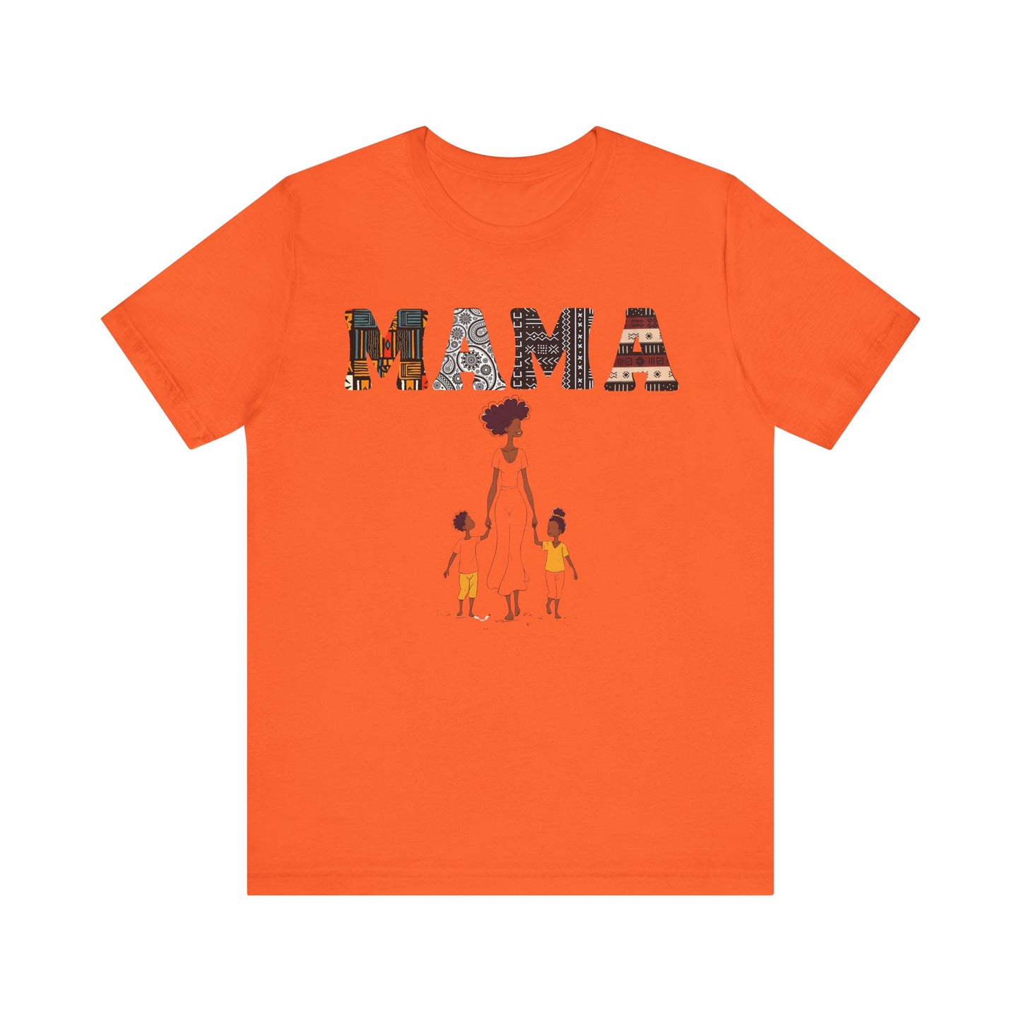 Afrocentric Mama N Me T-Shirt - Motherhood, Culture Unisex Tee, African American Mom Shirt, Matching Mommy & Me Outfit, Mother's Day Gift,