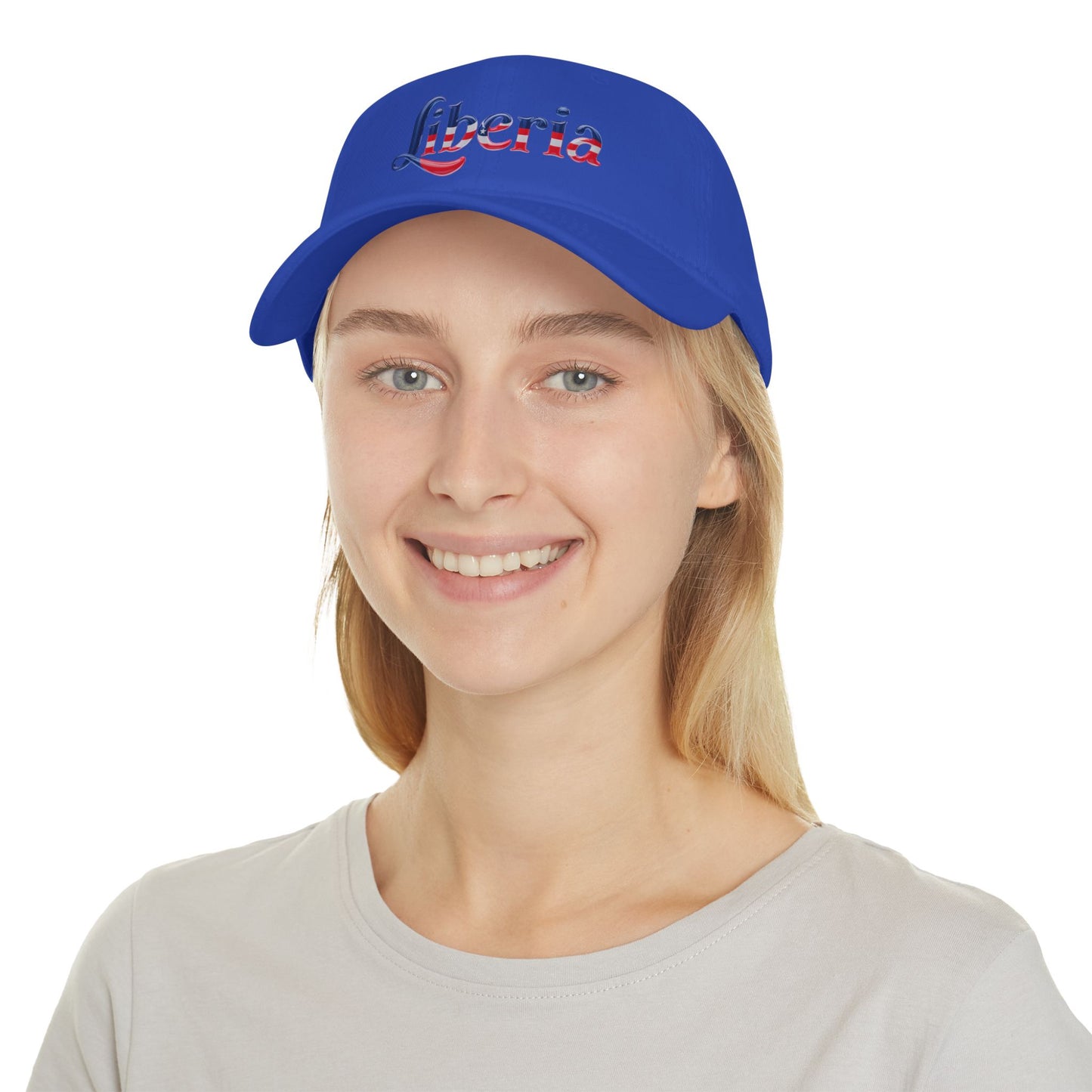 Liberia Low Profile Baseball Cap | Casual Wear, Summer Accessory, Sports Hat, Gift for Him, Travel Cap