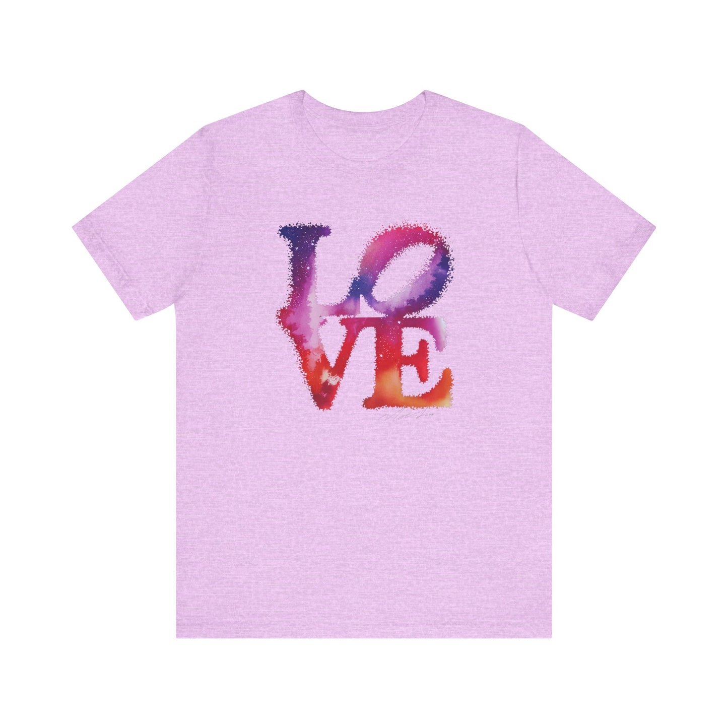 LOVE Unisex Jersey Short Sleeve Tee