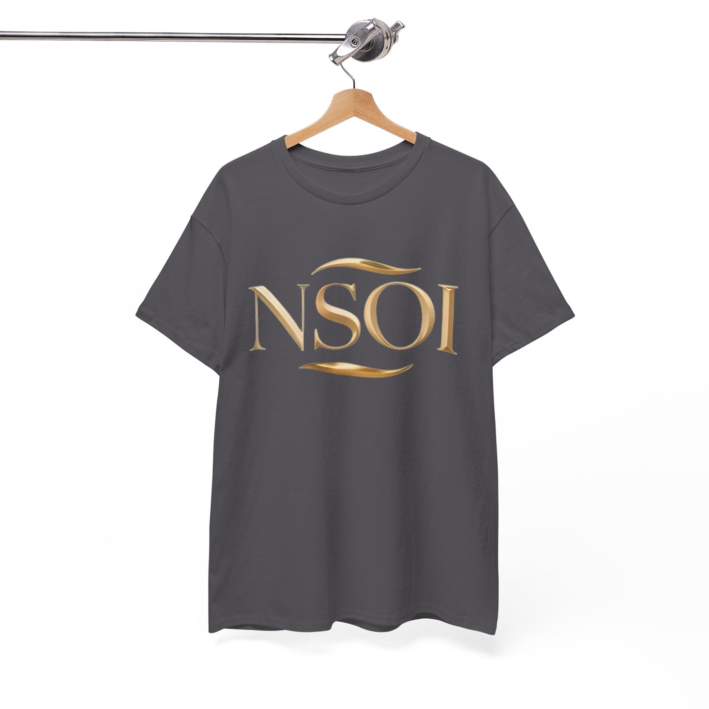 Stylish NSOI Unisex Heavy Cotton Tee for Casual Wear, Comfortable Everyday T-Shirt, Trendy Gift for Friends, Graphic Tee, Fashion Statement