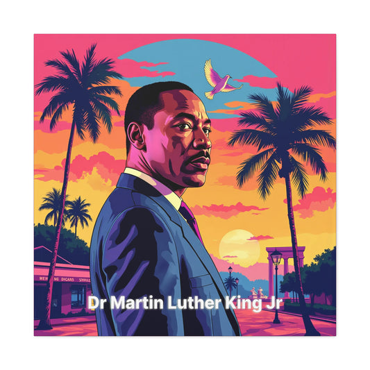 Canvas Art - Dr Martin Luther King Jr Gallery Wrap