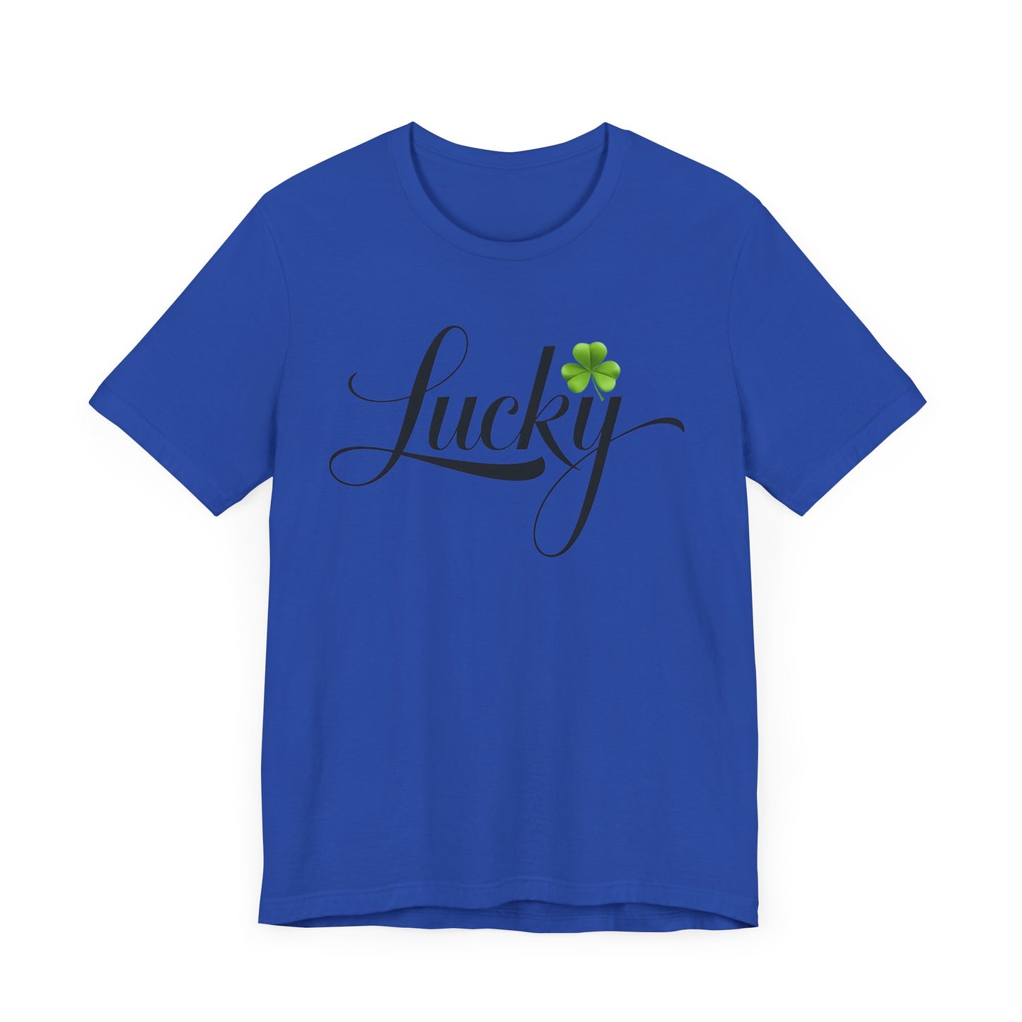 Lucky Clover Tee, St. Patrick's Day Shirt, Unisex T-Shirt, Shamrock Leaf Top, Irish Luck Apparel
