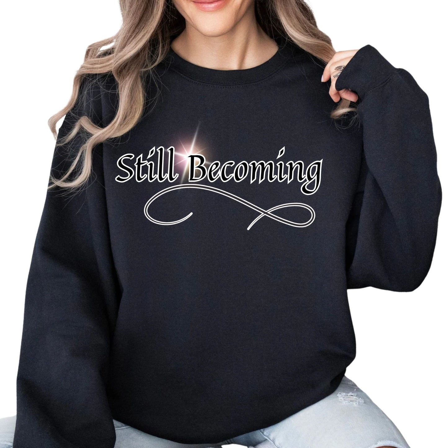 Mental Health Still Becoming Hoodie, I Am Enough Sweatshirt, Positive Vibes Jumper, Self Care Pullover, Unisex Hooded Sweater, Mental
