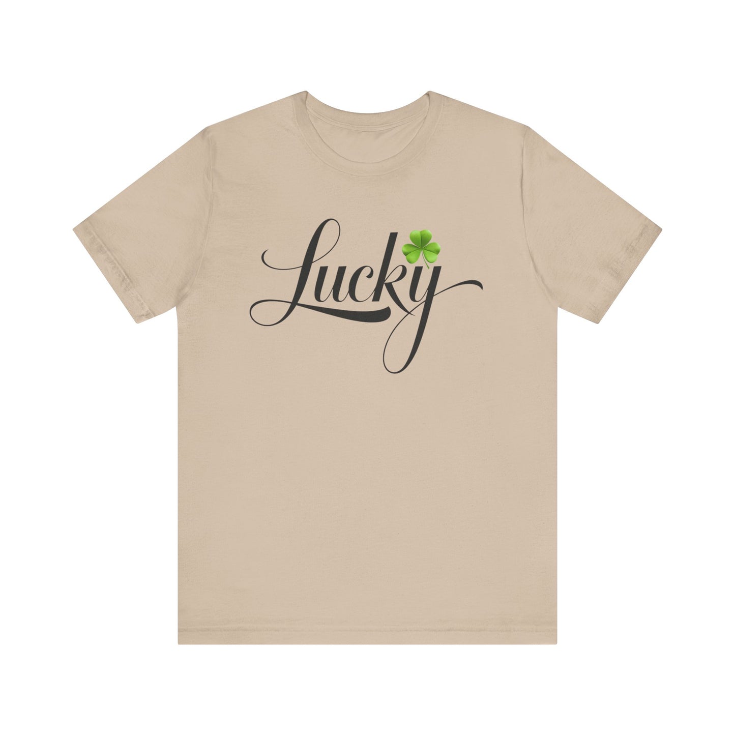Lucky Clover Tee, St. Patrick's Day Shirt, Unisex T-Shirt, Shamrock Leaf Top, Irish Luck Apparel