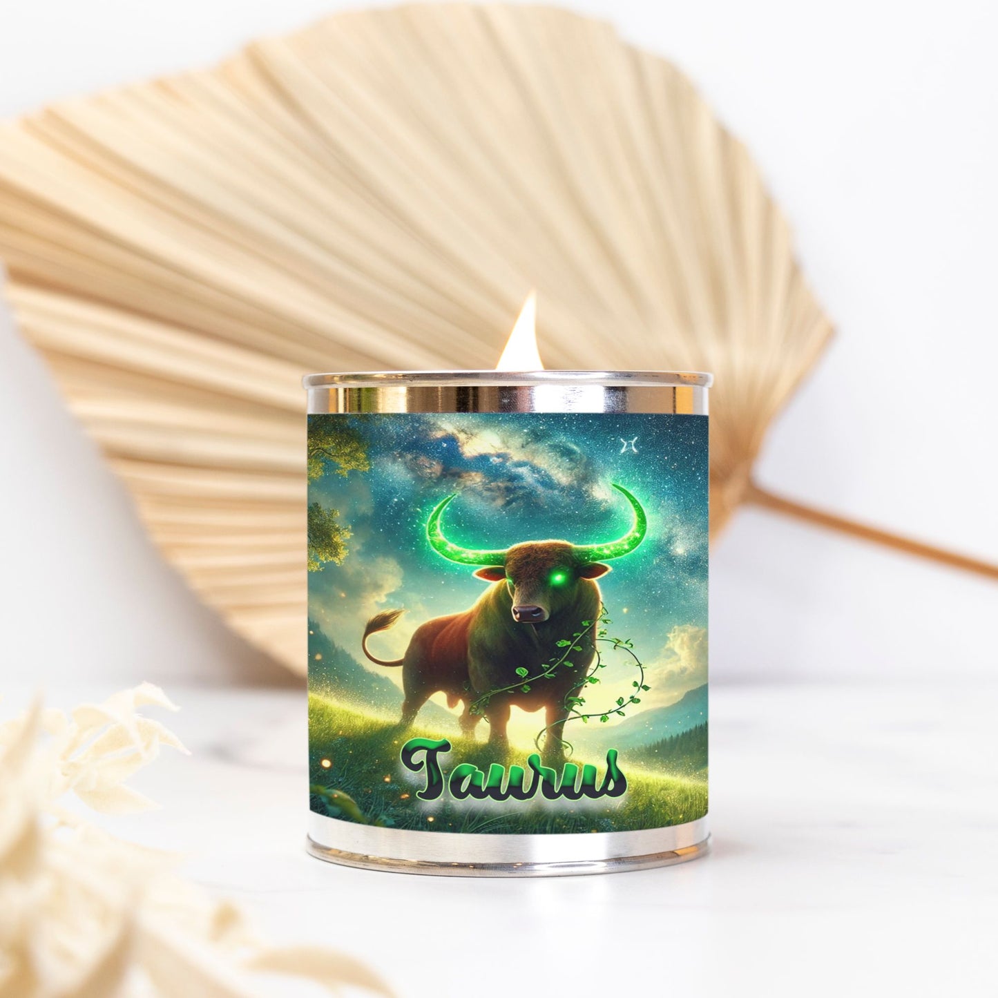Zodiac - Taurus - Candle Paint Can (Hand Poured 16 oz.)