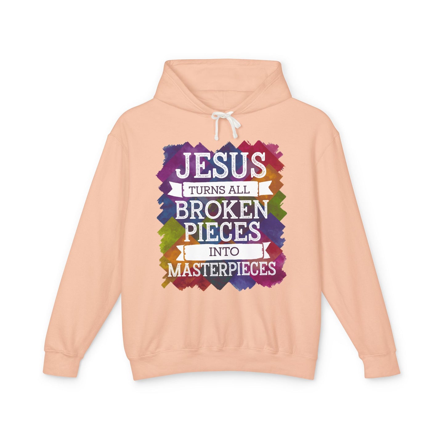 Christian Hoodie, Religious Sweatshirt, Inspirational Christian Clothing, Jesus Masterpiece Hoodie, Faith-Based Apparel