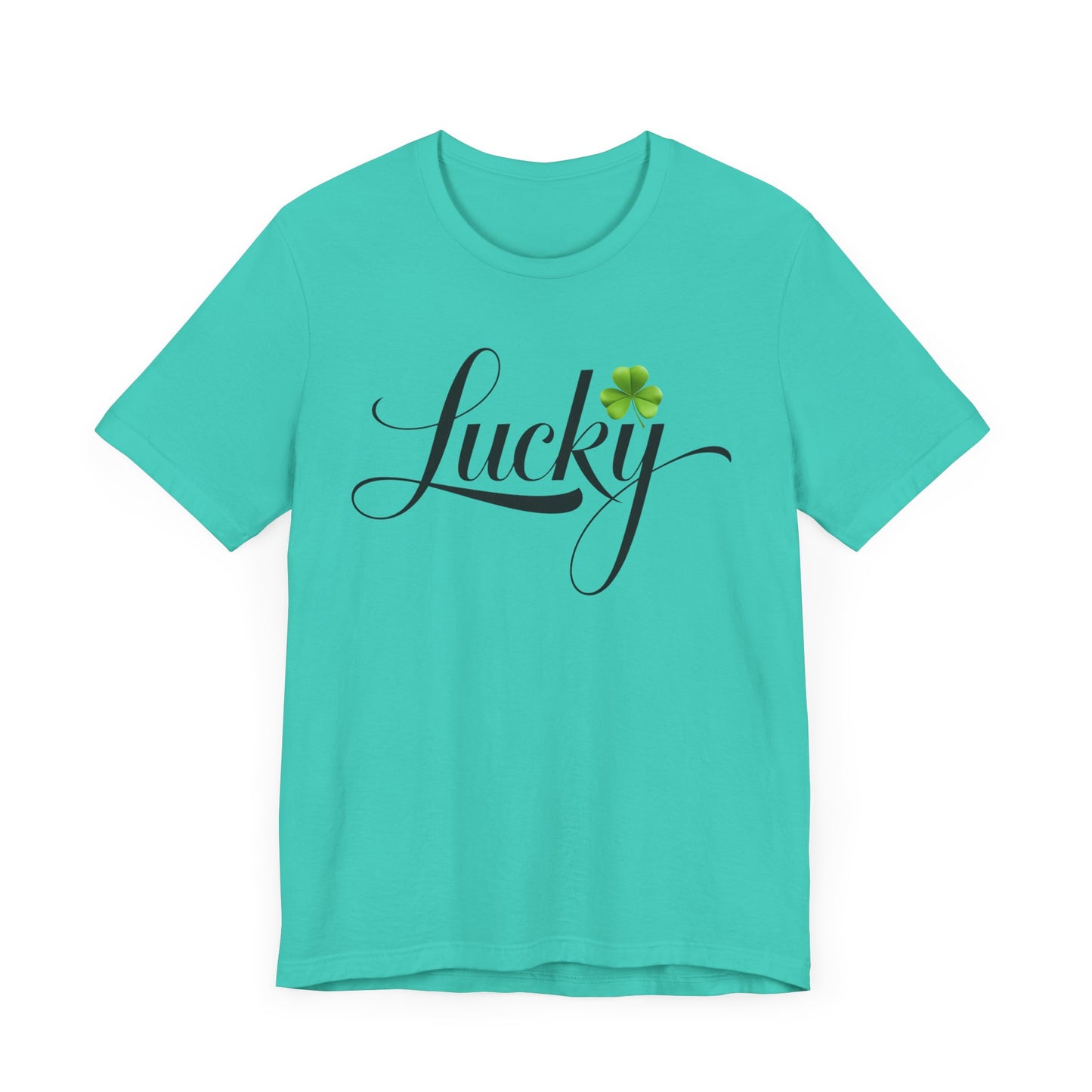 Lucky Clover Tee, St. Patrick's Day Shirt, Unisex T-Shirt, Shamrock Leaf Top, Irish Luck Apparel