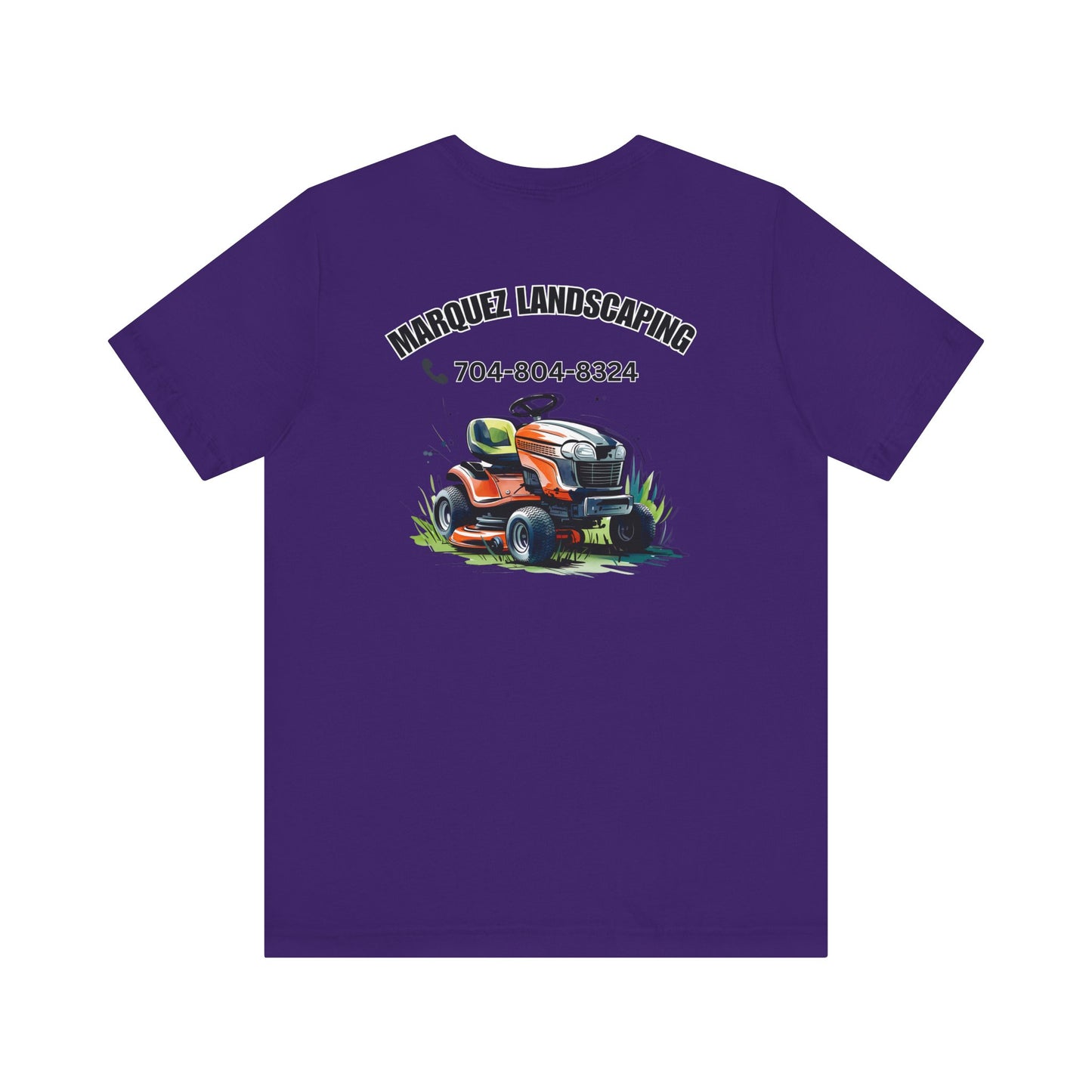 Personalized Landscaping Tee | Gardening Gift | Lawn Care Apparel | Unisex Short Sleeve Shirt | Marquez Landscaping