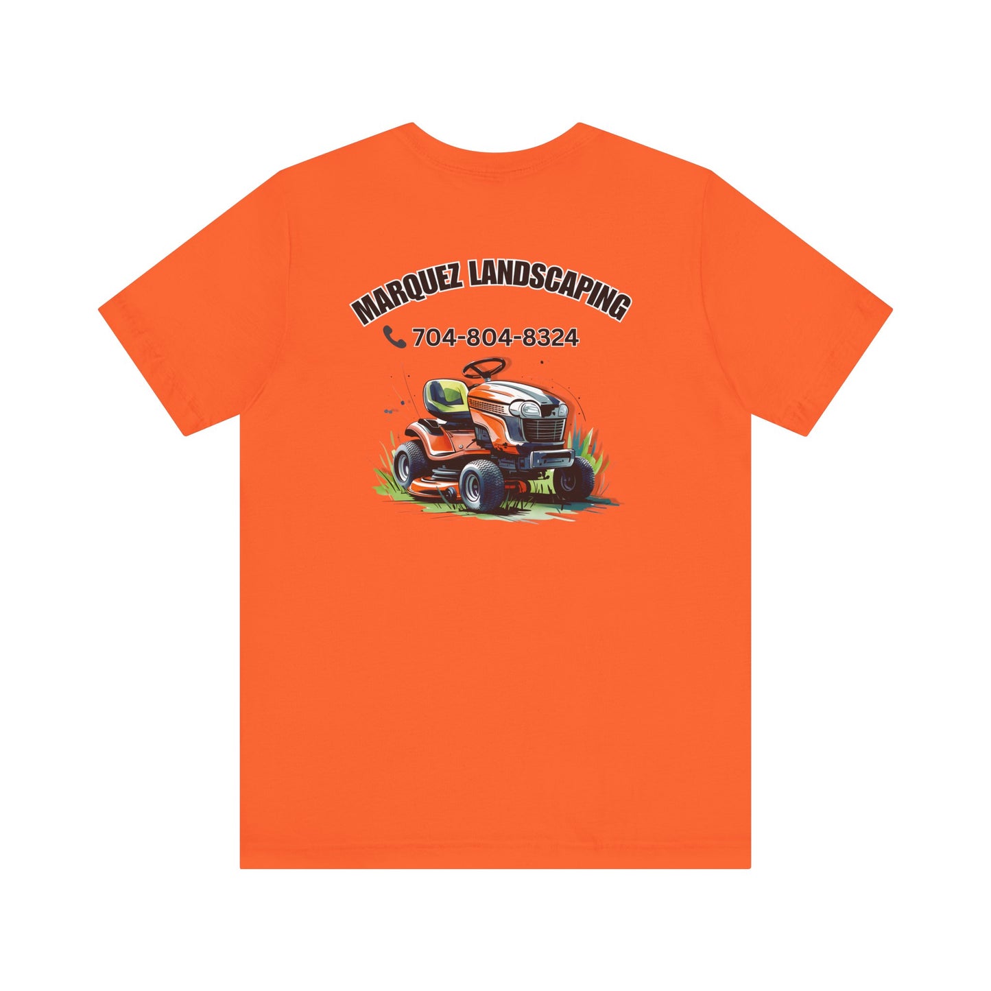 Personalized Landscaping Tee | Gardening Gift | Lawn Care Apparel | Unisex Short Sleeve Shirt | Marquez Landscaping