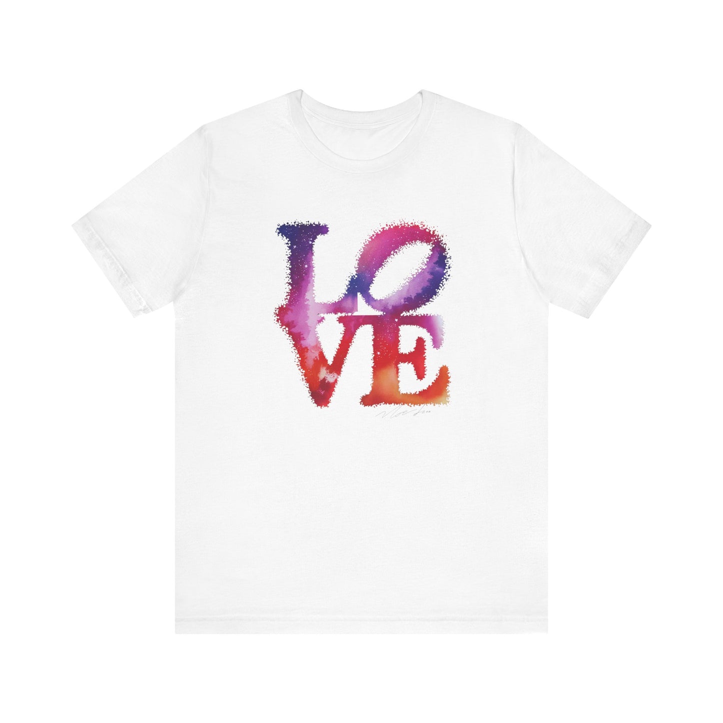LOVE Unisex Jersey Short Sleeve Tee