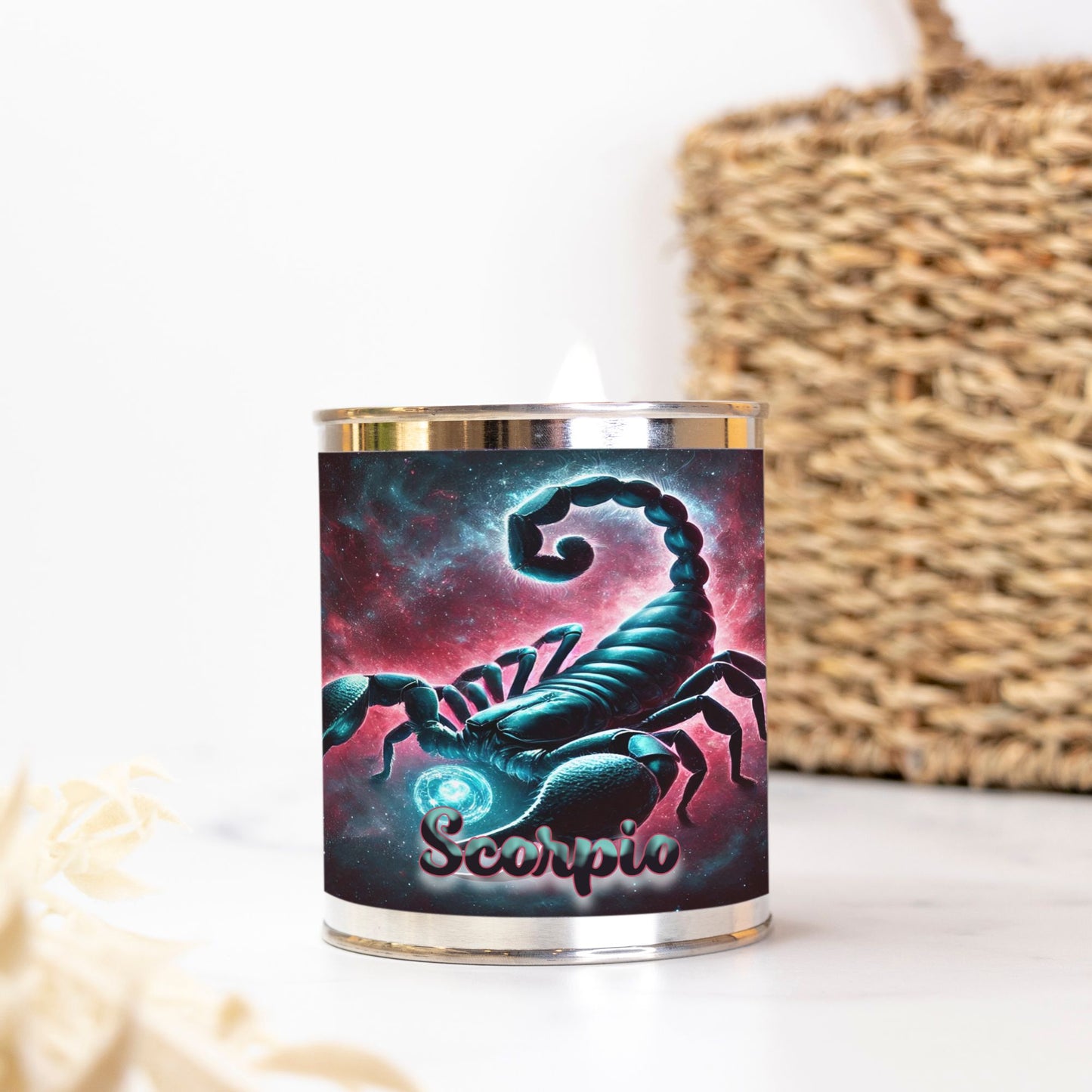 Zodiac - Scorpio - Candle Paint Can (Hand Poured 16 oz.)