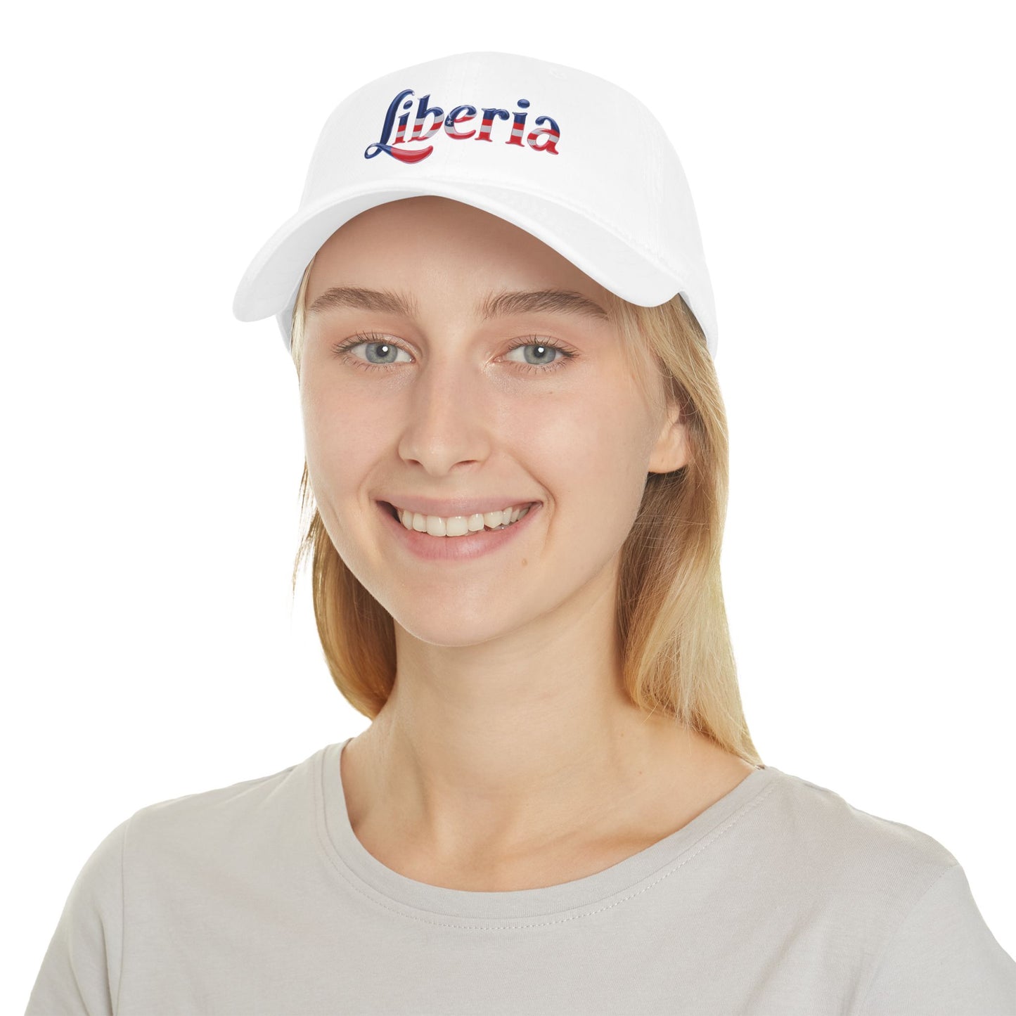 Liberia Low Profile Baseball Cap | Casual Wear, Summer Accessory, Sports Hat, Gift for Him, Travel Cap
