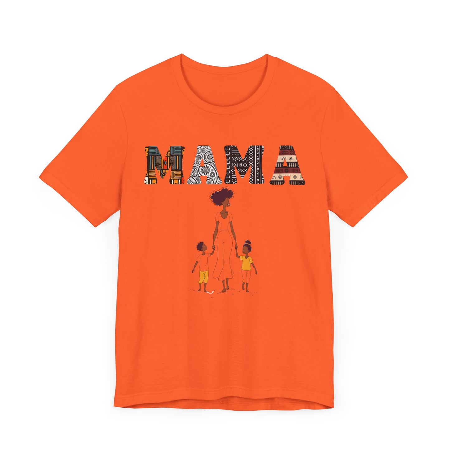 Afrocentric Mama N Me T-Shirt - Motherhood, Culture Unisex Tee, African American Mom Shirt, Matching Mommy & Me Outfit, Mother's Day Gift,