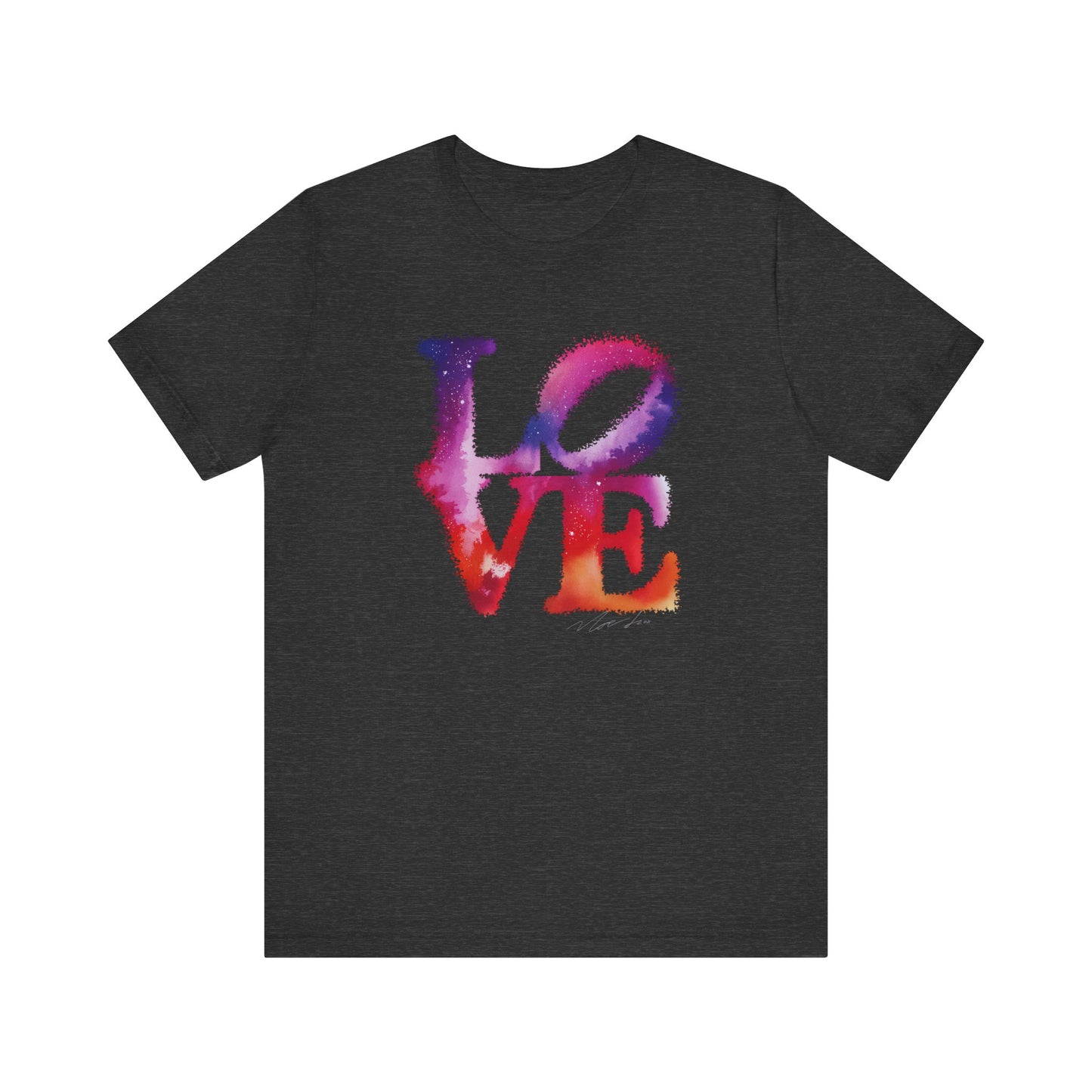 LOVE Unisex Jersey Short Sleeve Tee
