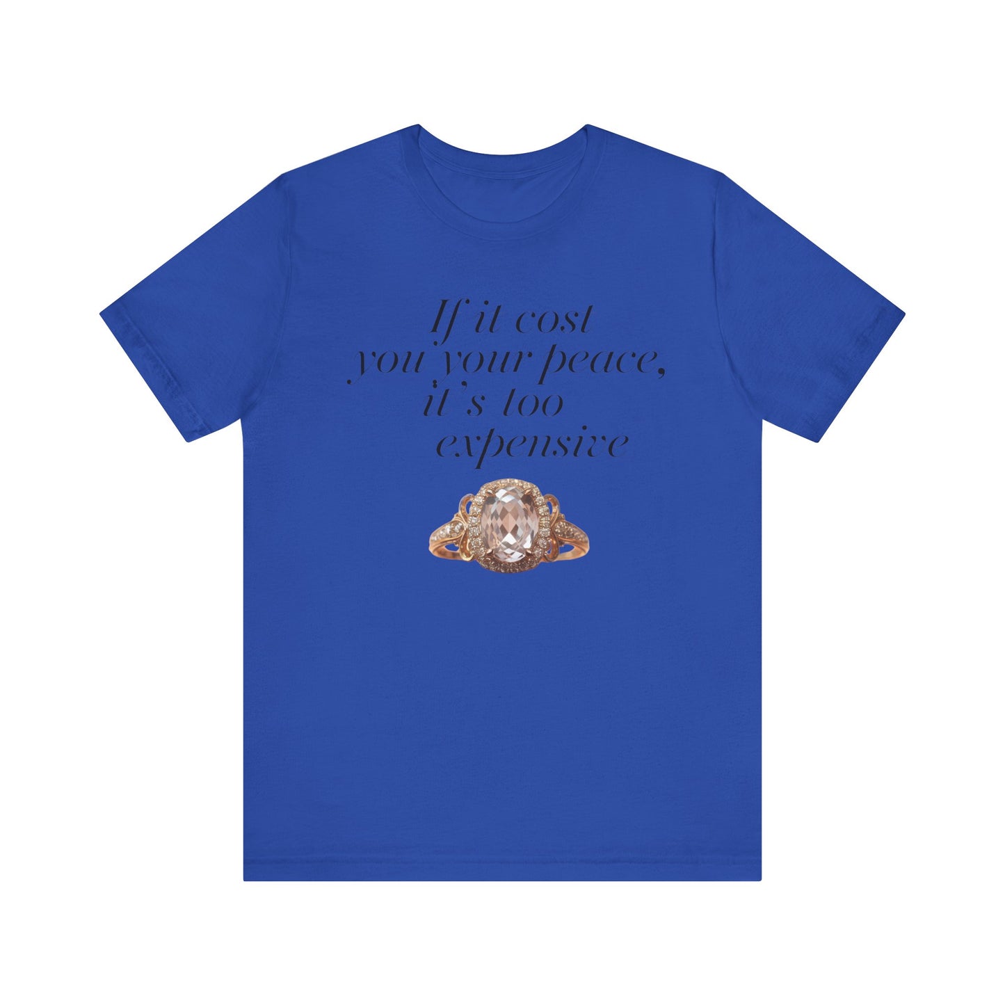 Peaceful Reminder Unisex Tee, Inspirational Shirt for Women, Graphic Tee, Empowering Tshirt, Positive Quote Top