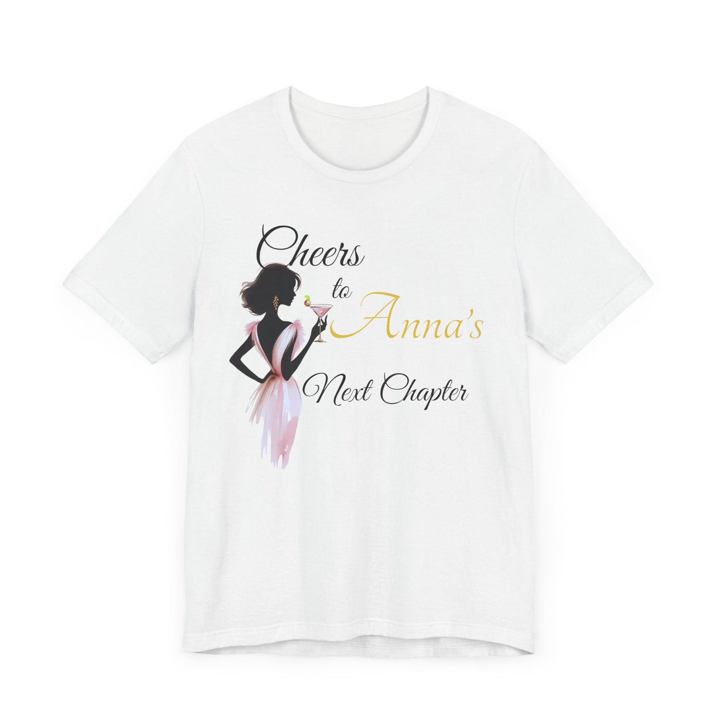 Bachelorette Party Tee - Cheers to Bride's New Chapter
