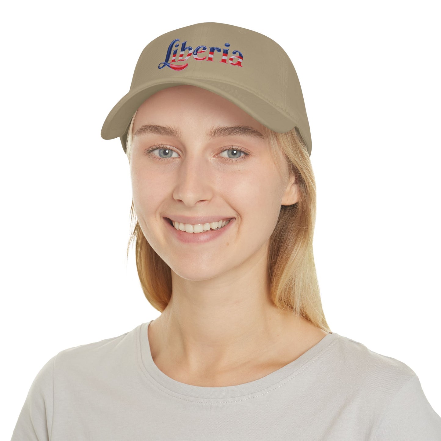 Liberia Low Profile Baseball Cap | Casual Wear, Summer Accessory, Sports Hat, Gift for Him, Travel Cap