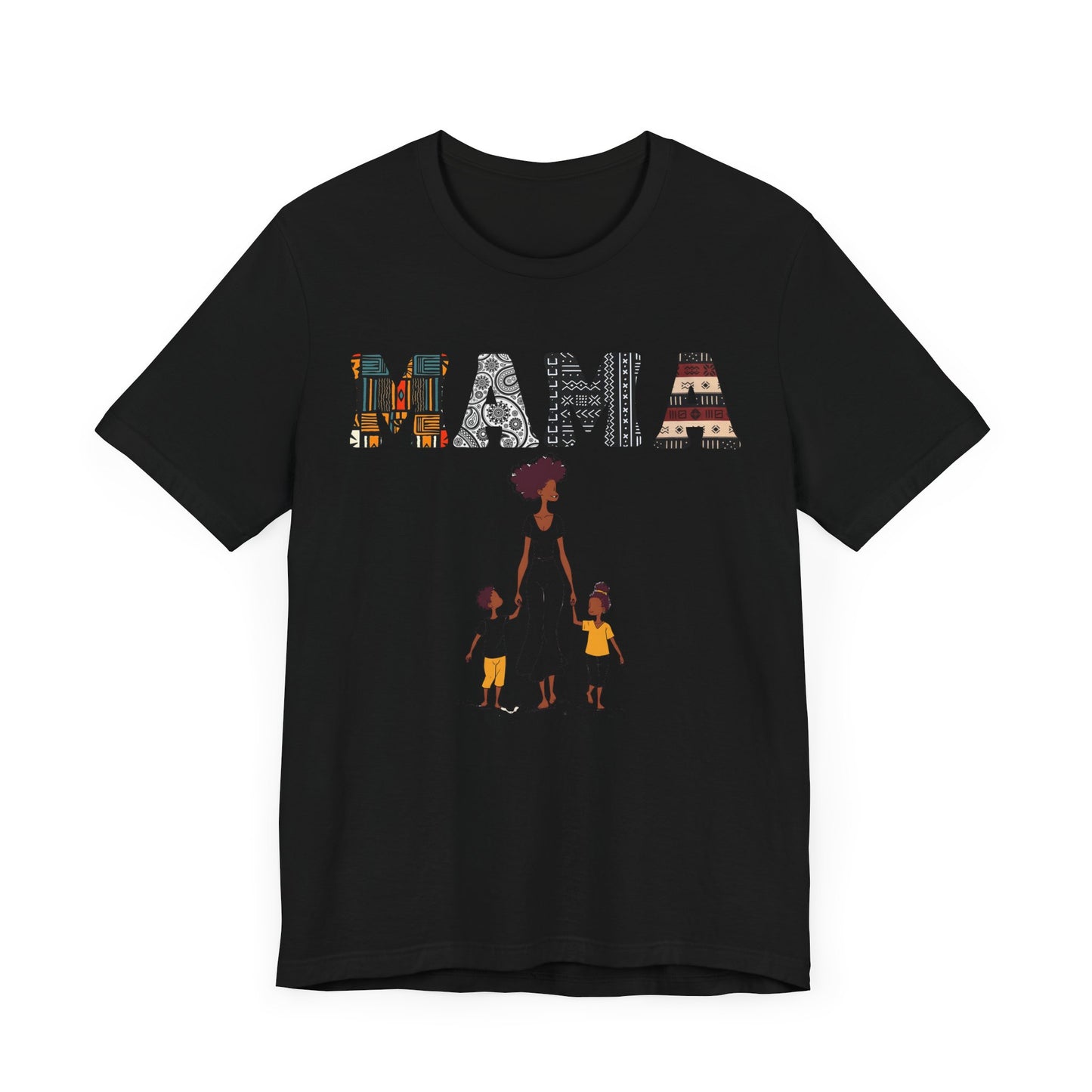 Afrocentric Mama N Me T-Shirt - Motherhood, Culture Unisex Tee, African American Mom Shirt, Matching Mommy & Me Outfit, Mother's Day Gift,
