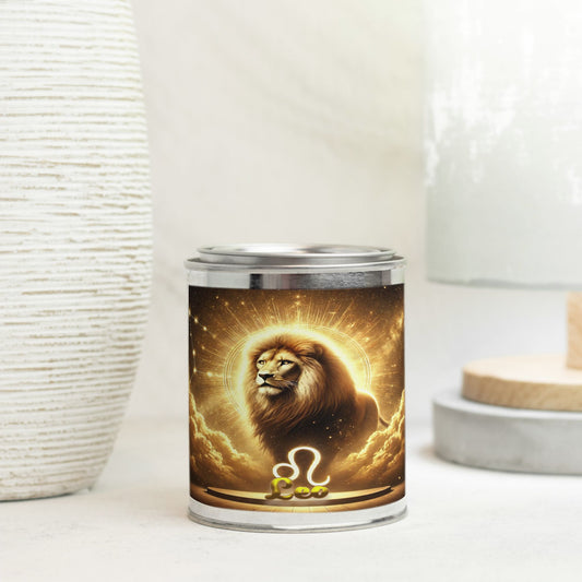 Zodiac - Leo - Candle Paint Can (Hand Poured 16 oz.)