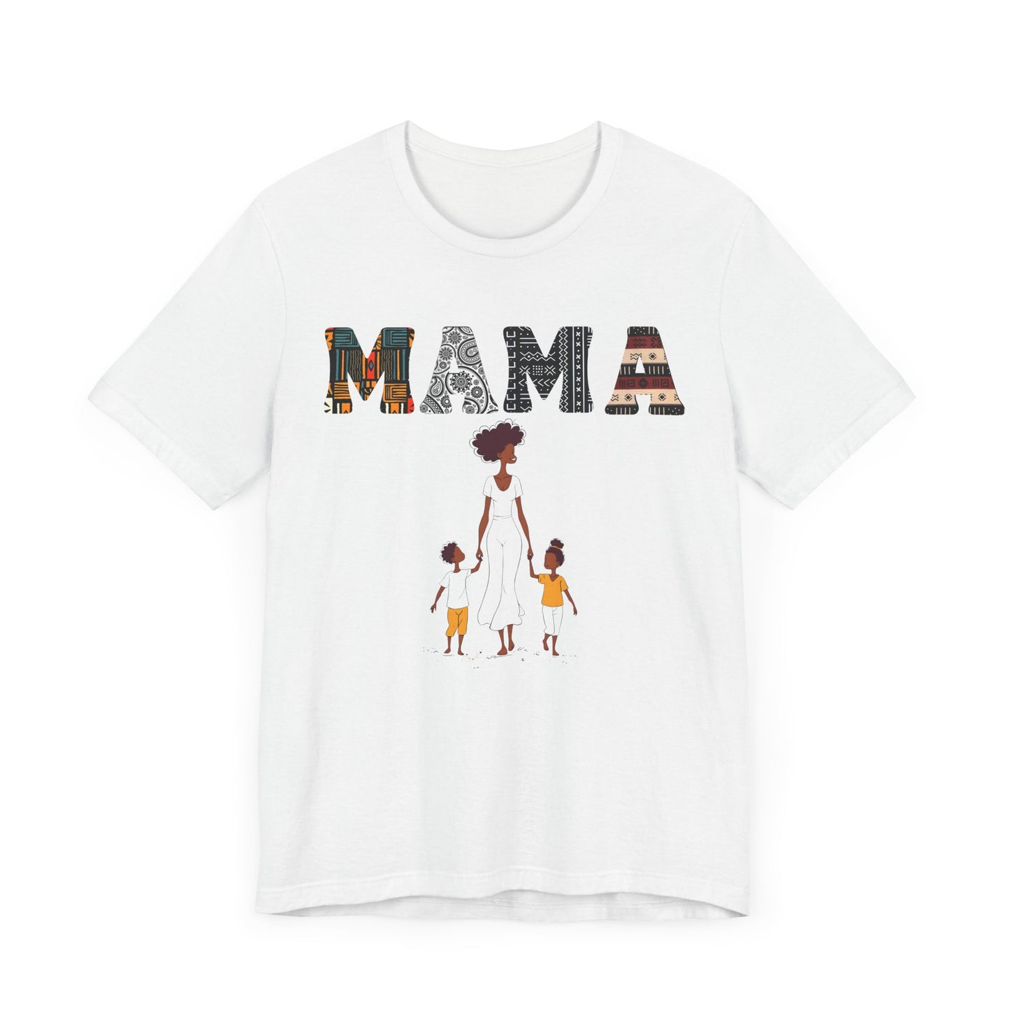 Afrocentric Mama N Me T-Shirt - Motherhood, Culture Unisex Tee, African American Mom Shirt, Matching Mommy & Me Outfit, Mother's Day Gift,